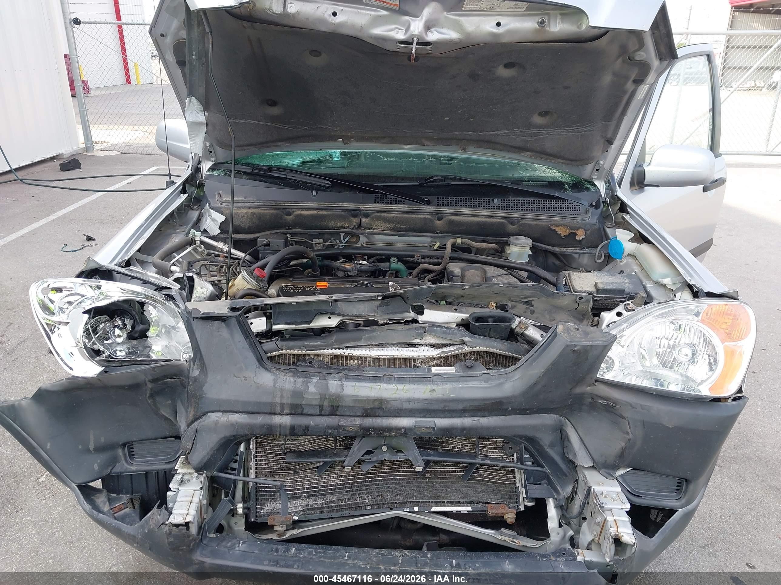 2004 Honda Cr-v Ex Серебряный vin: JHLRD78894C014324