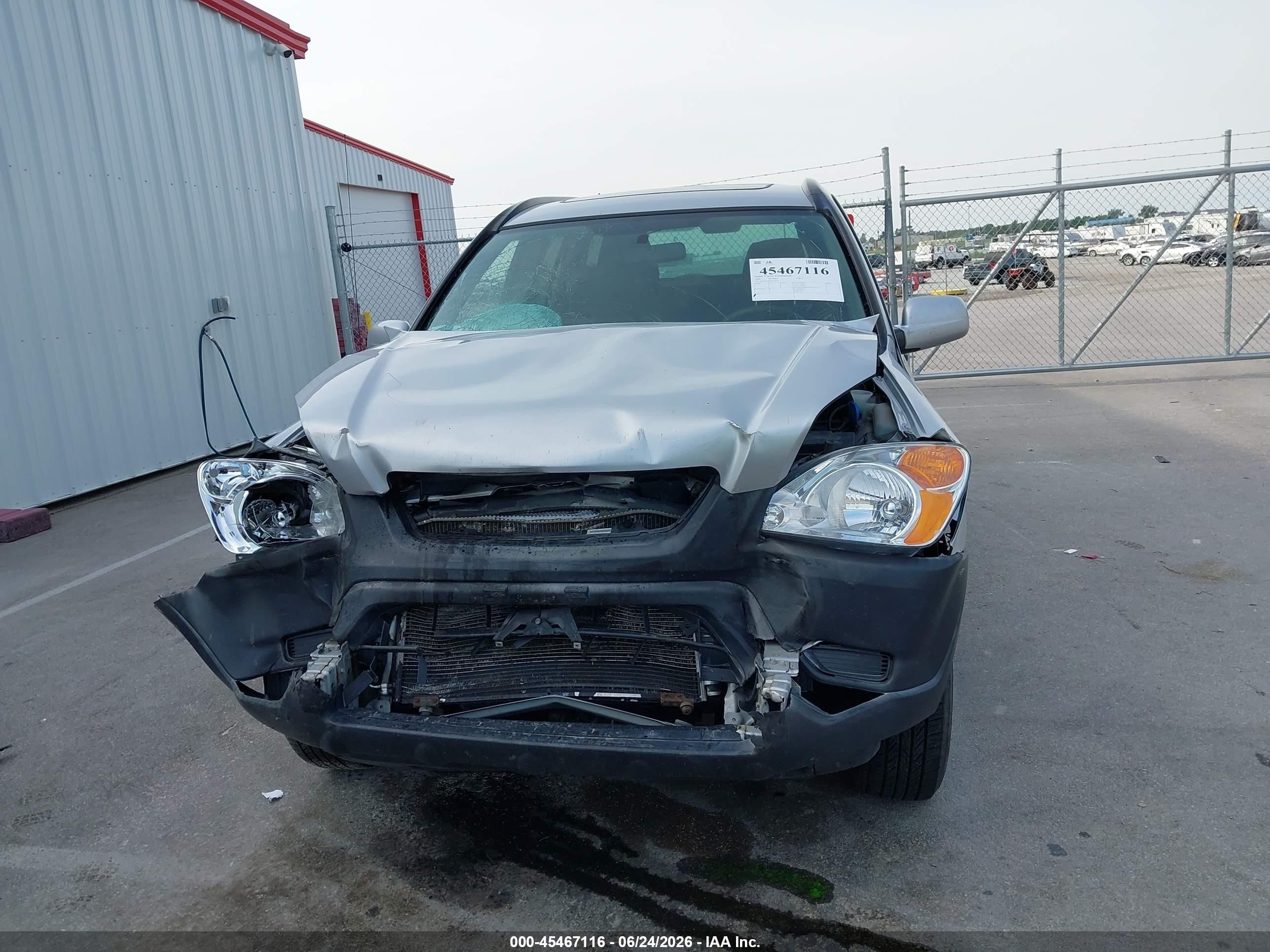 2004 Honda Cr-v Ex Серебряный vin: JHLRD78894C014324