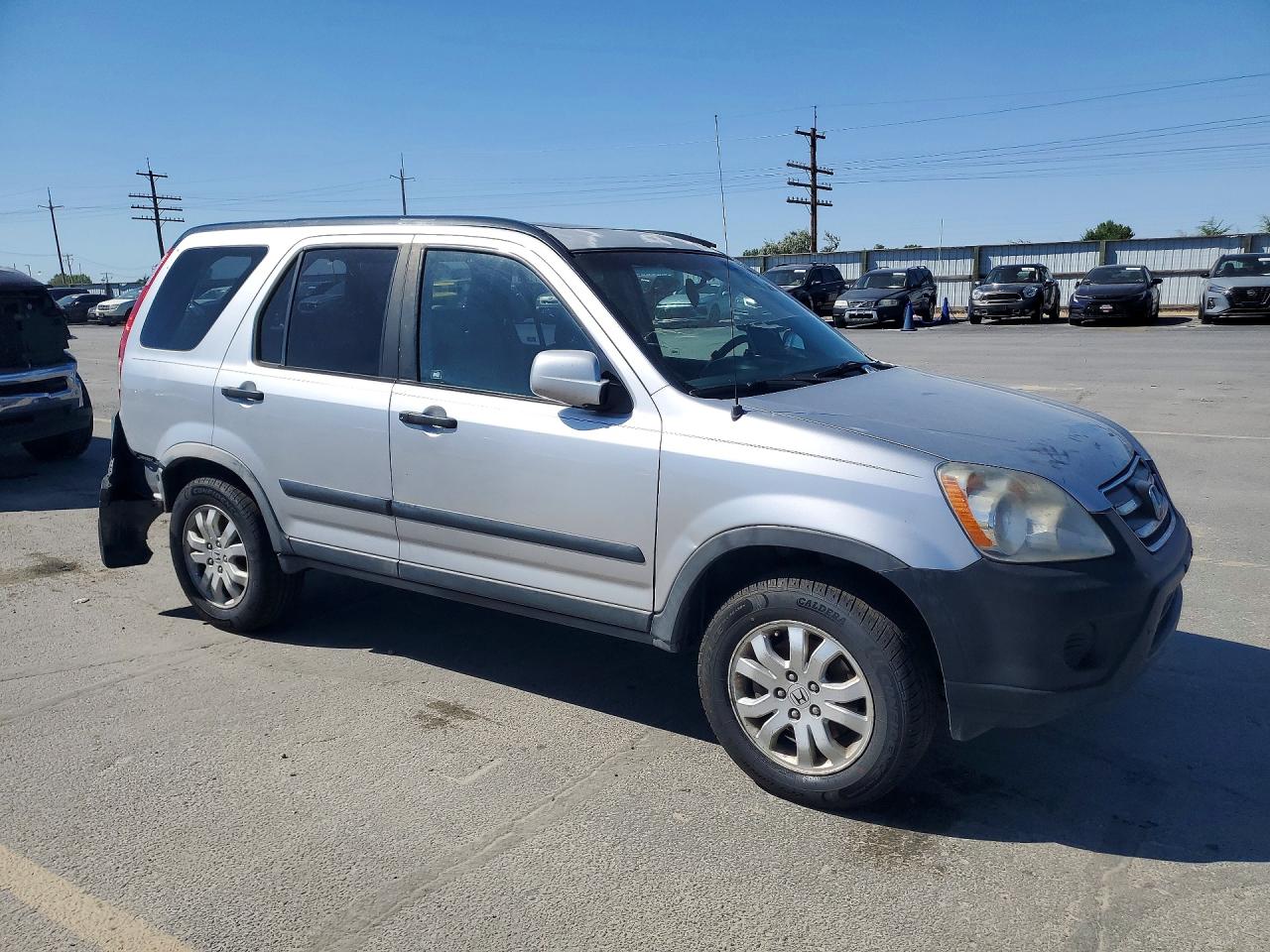 2005 Honda Cr-v Ex Серебряный vin: JHLRD78895C013711
