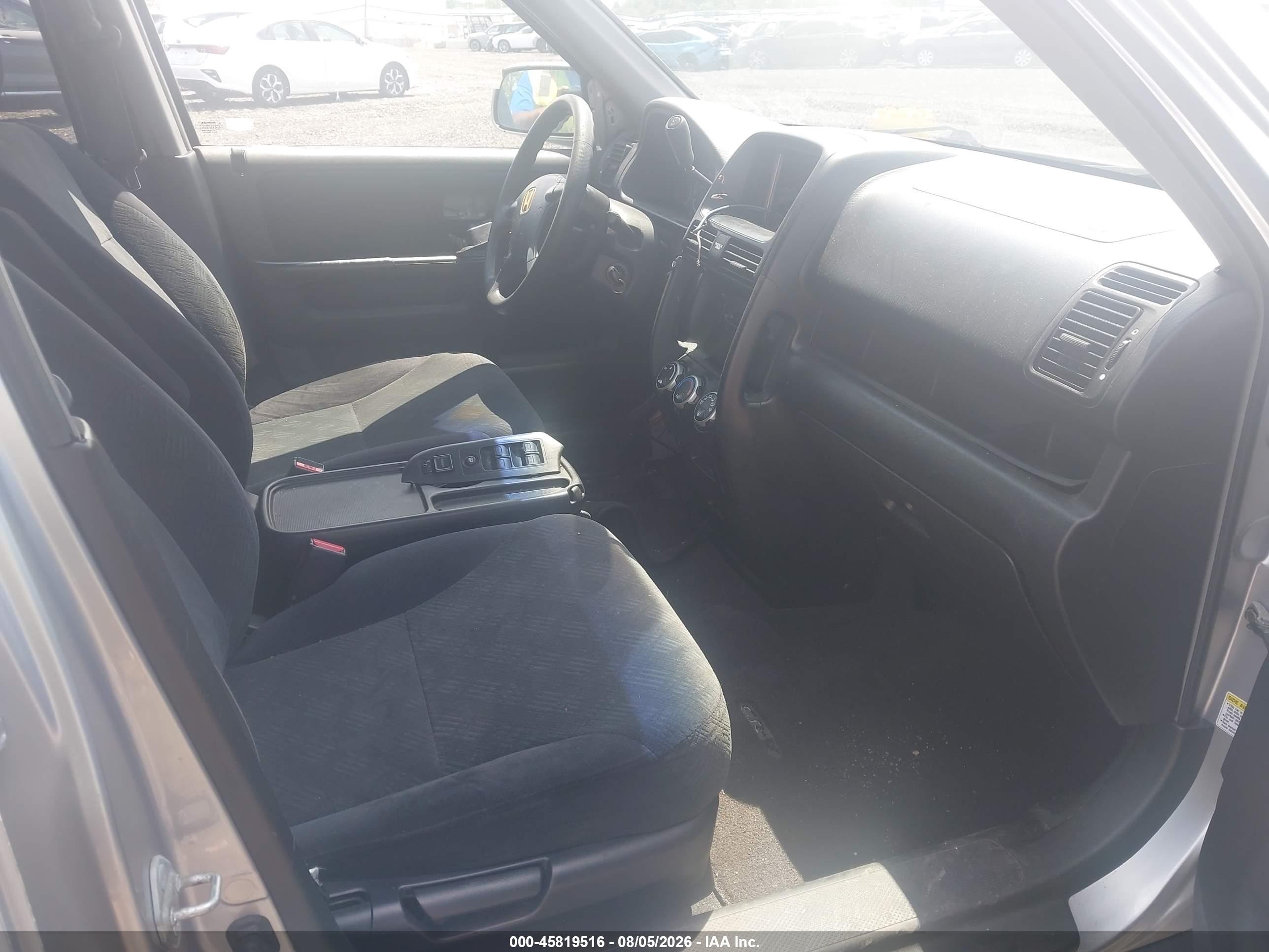 2005 Honda Cr-v Ex Gray vin: JHLRD78895C022702