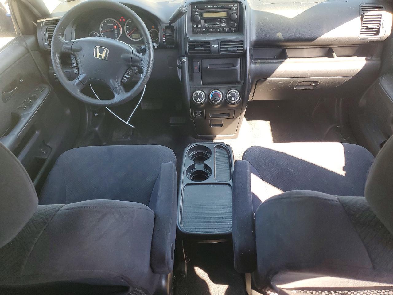 2005 Honda Cr-v Ex Blue vin: JHLRD78895C033117