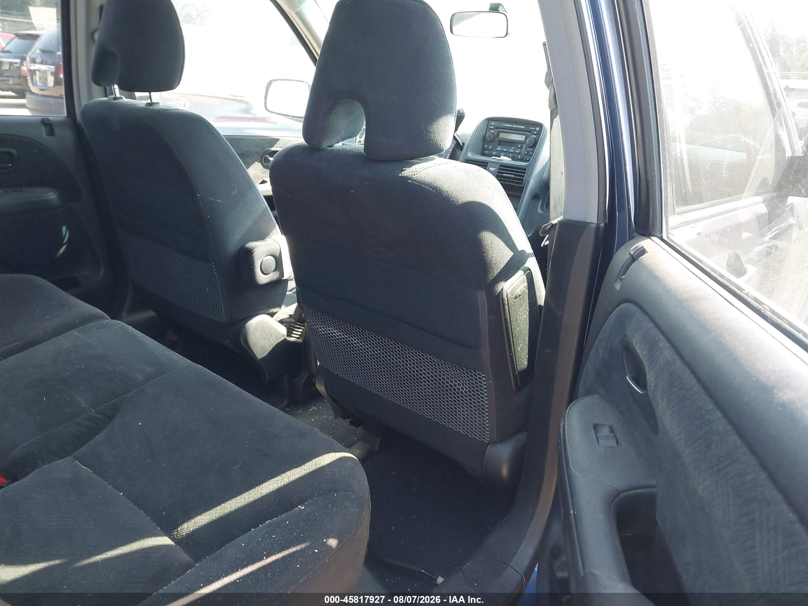 2006 Honda Cr-v Ex Синий vin: JHLRD78896C014942