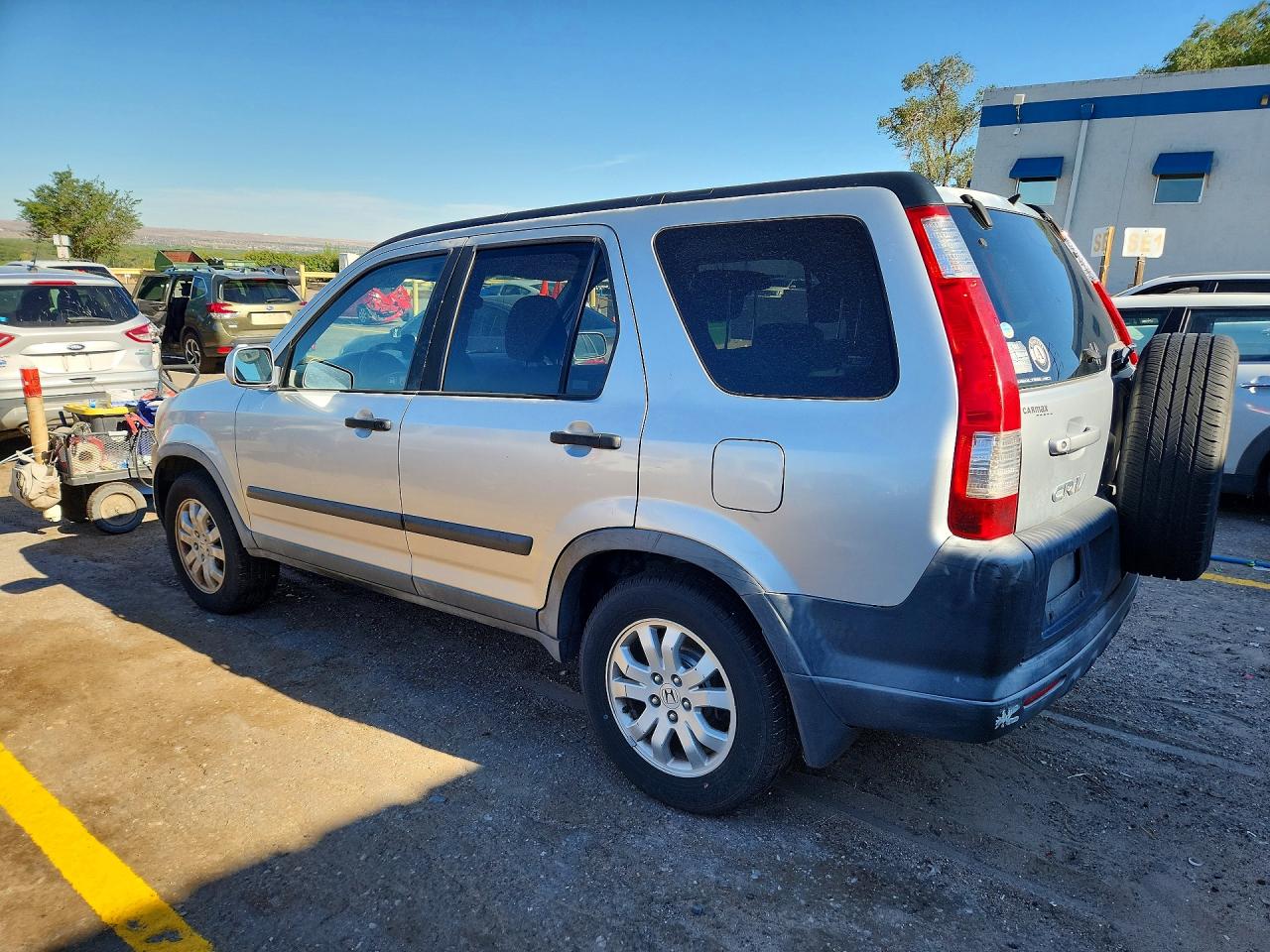 2006 Honda Cr-v Ex Silver vin: JHLRD78896C018893