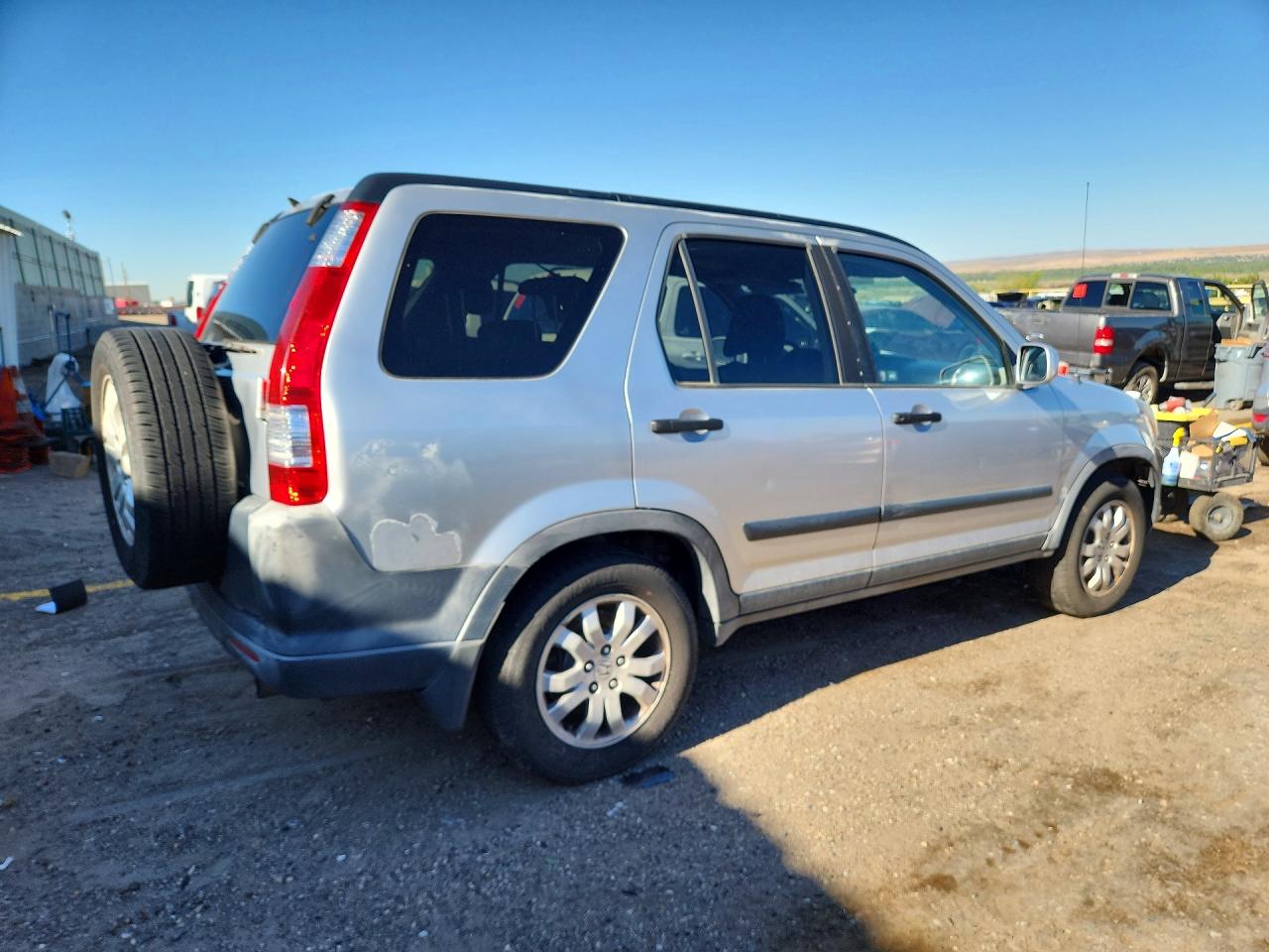 2006 Honda Cr-v Ex Silver vin: JHLRD78896C018893
