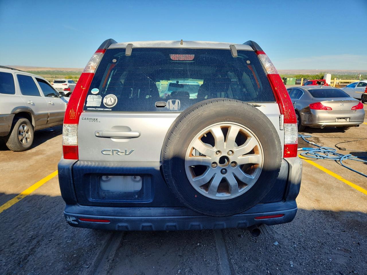 2006 Honda Cr-v Ex Silver vin: JHLRD78896C018893