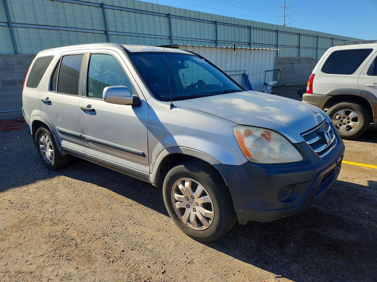 2006 Honda Cr-v Ex Silver vin: JHLRD78896C018893