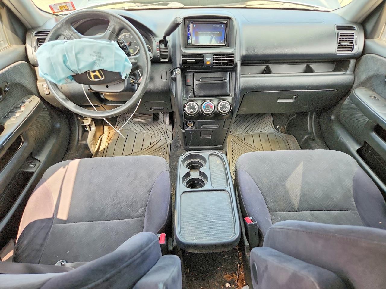 2006 Honda Cr-v Ex Gray vin: JHLRD78896C045267