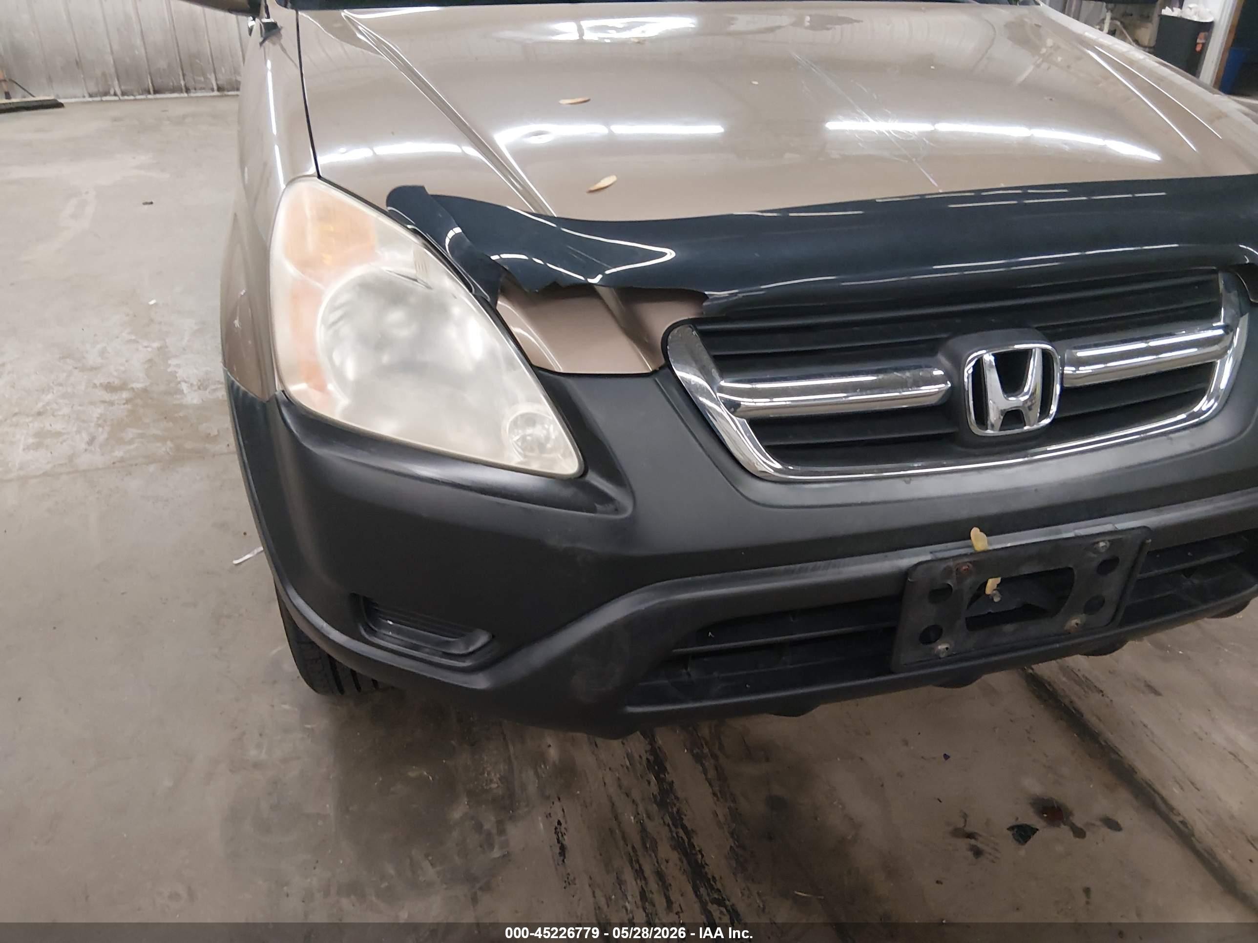 2002 Honda Cr-v Ex Brown vin: JHLRD788X2C071709