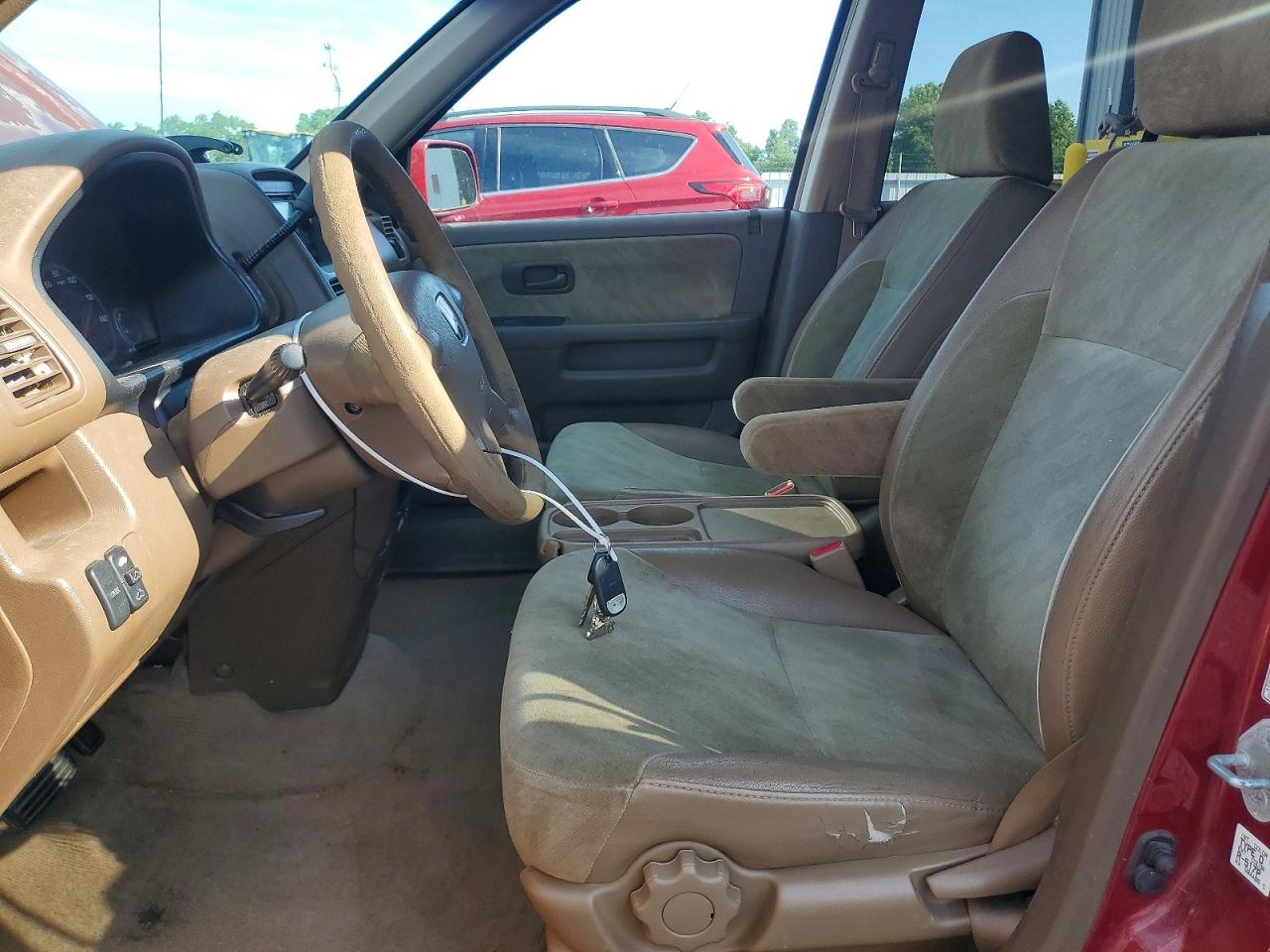 2002 Honda Cr-v Ex Maroon vin: JHLRD788X2C082371