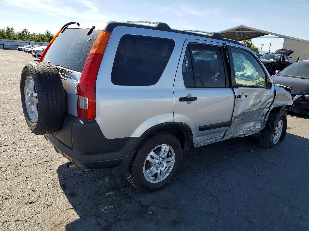 2002 Honda Cr-v Ex Серебряный vin: JHLRD788X2C090535