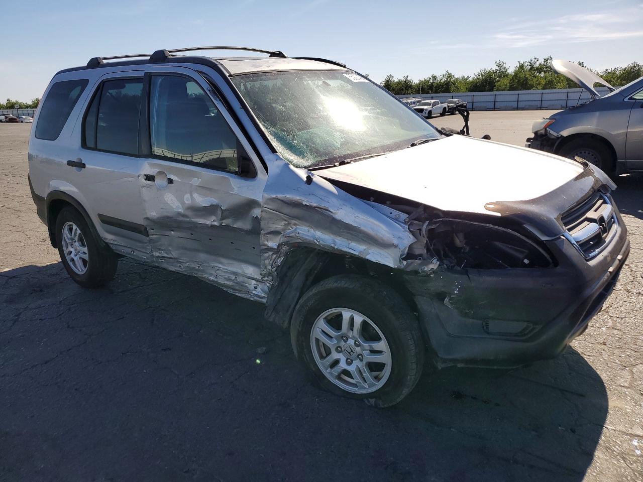 2002 Honda Cr-v Ex Серебряный vin: JHLRD788X2C090535