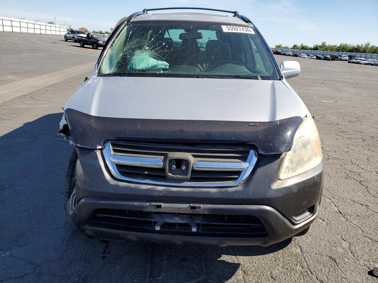2002 Honda Cr-v Ex Серебряный vin: JHLRD788X2C090535