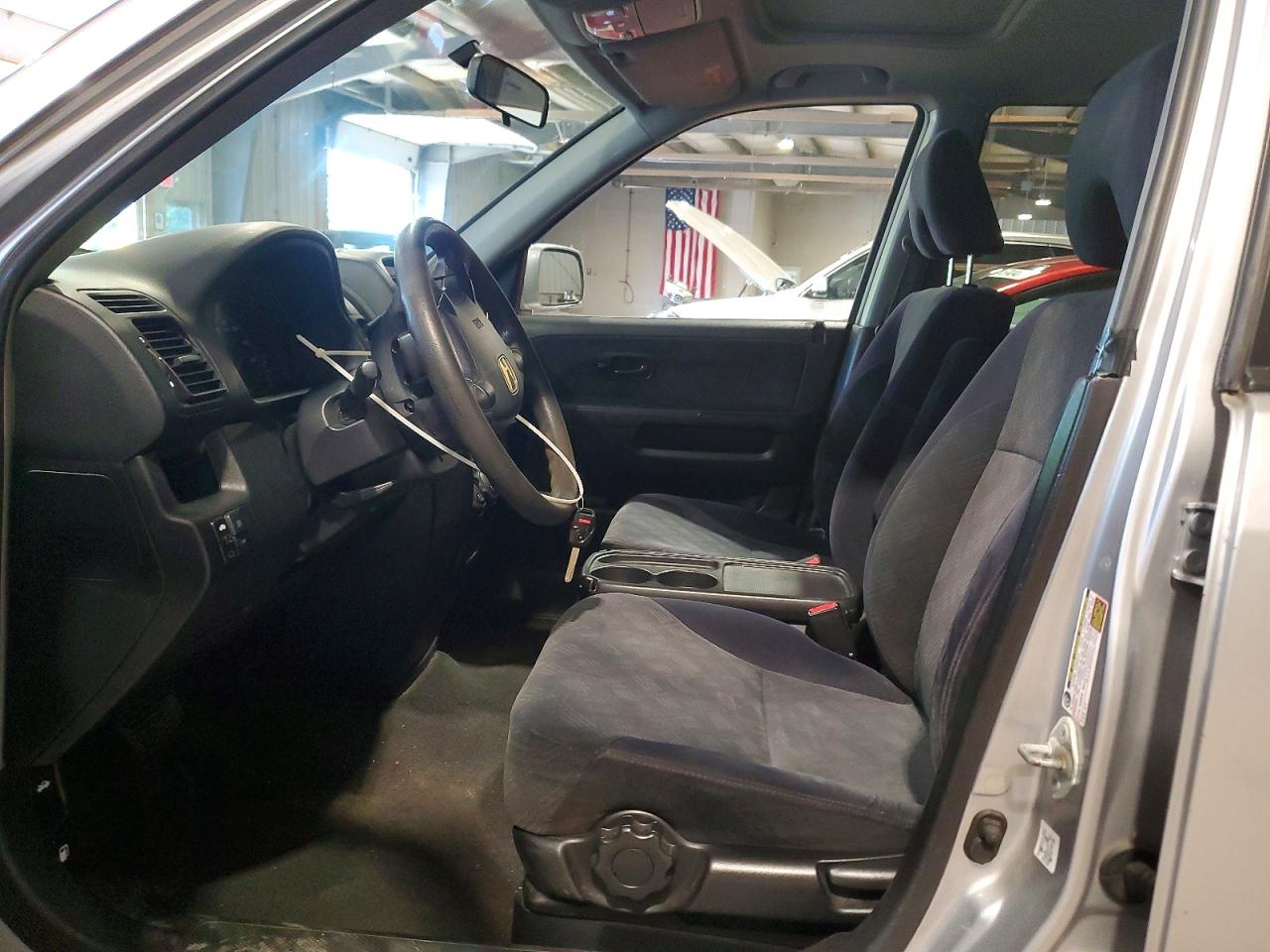 2005 Honda Cr-v Ex Silver vin: JHLRD788X5C005603