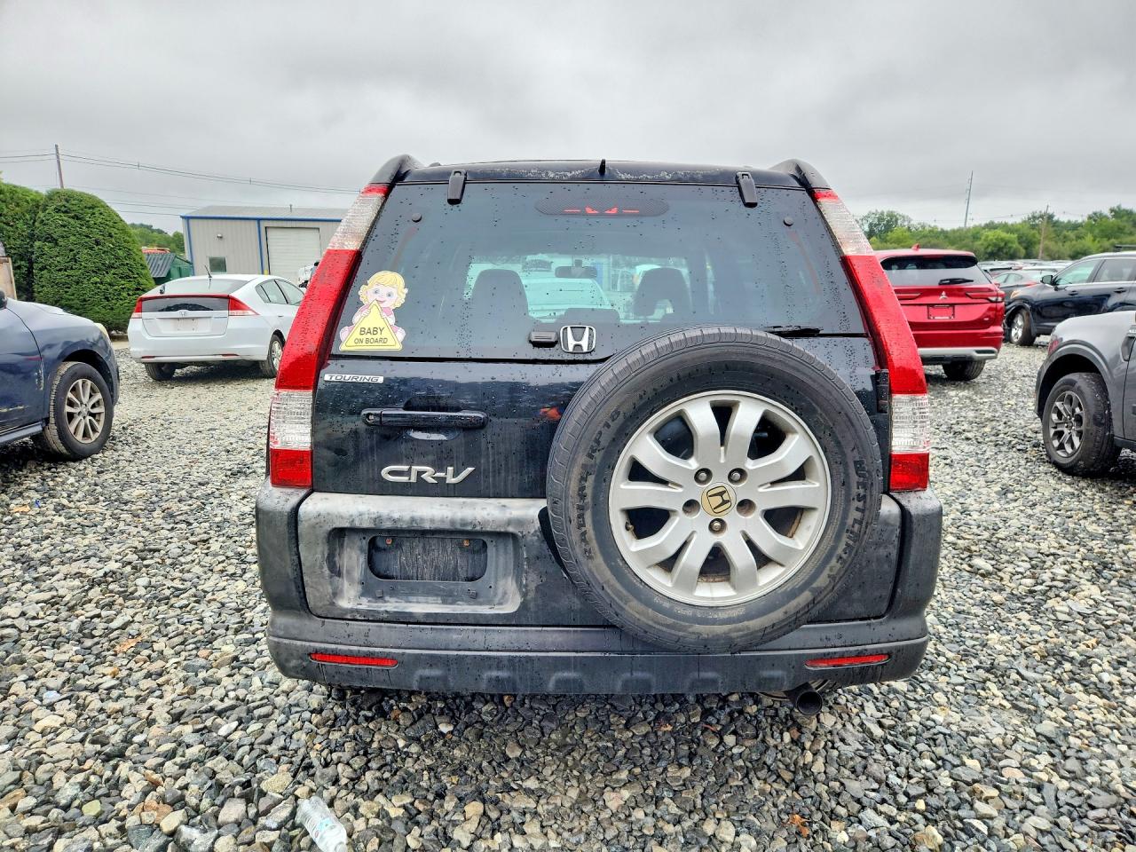 2005 Honda Cr-v Ex Черный vin: JHLRD788X5C043736