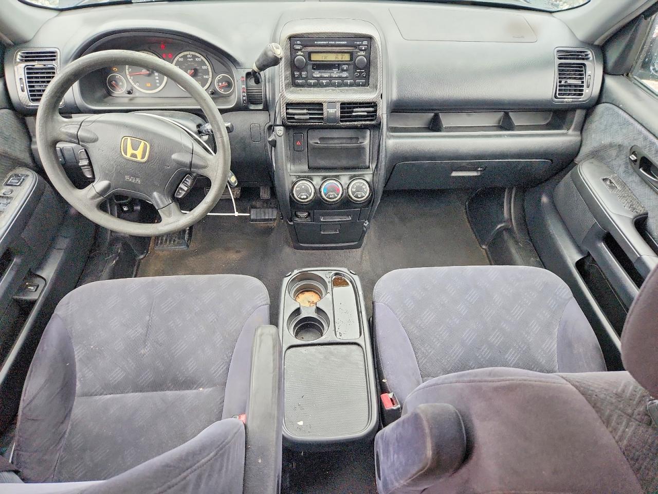 2005 Honda Cr-v Ex Черный vin: JHLRD788X5C043736