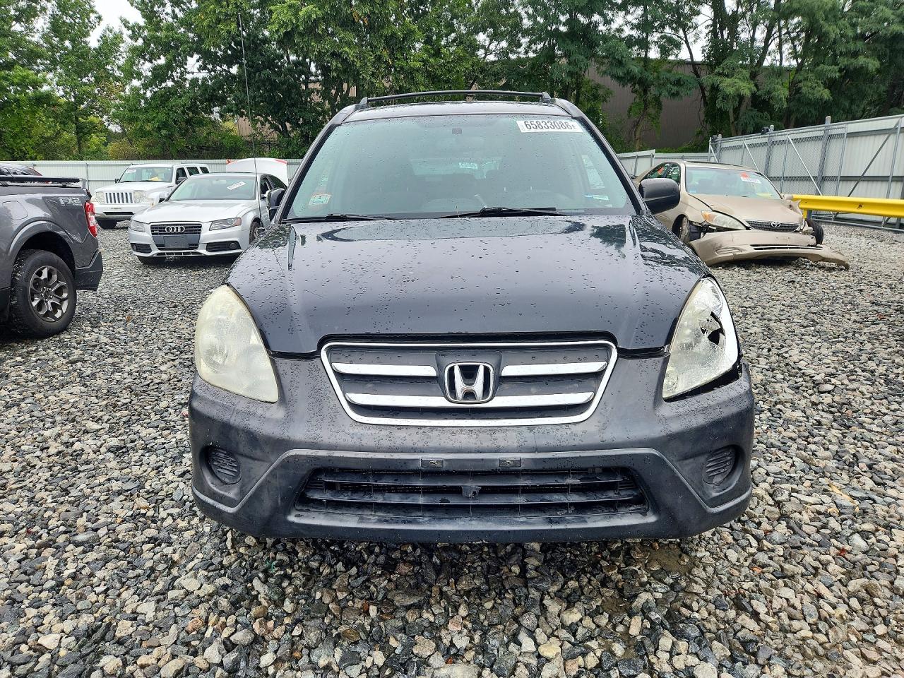 2005 Honda Cr-v Ex Черный vin: JHLRD788X5C043736