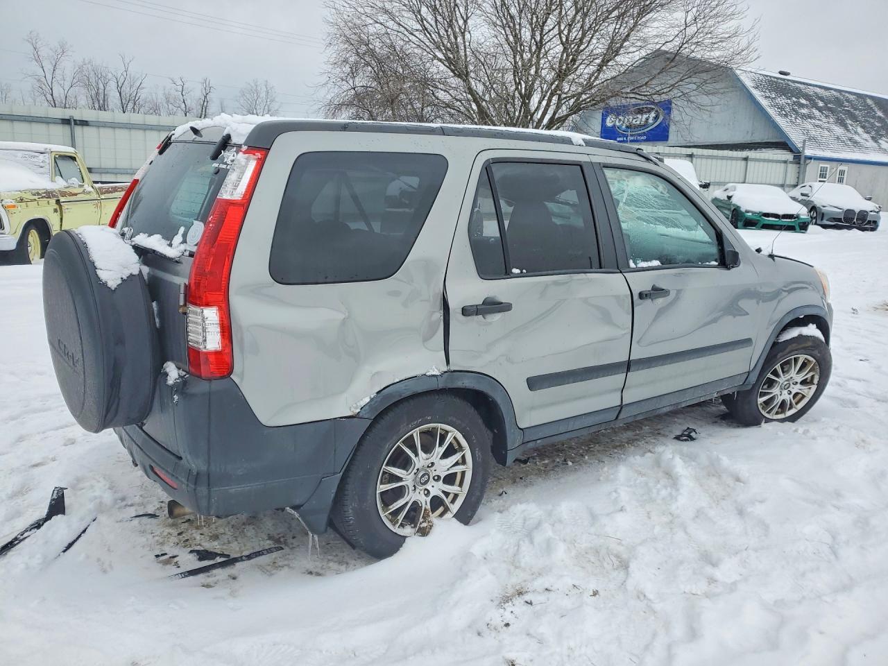 2005 Honda Cr-v Ex Silver vin: JHLRD788X5C045177