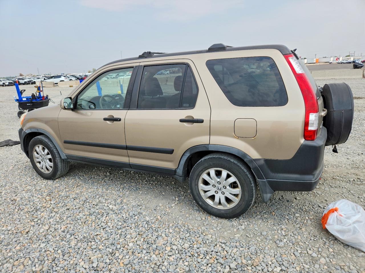 2006 Honda Cr-v Ex Tan vin: JHLRD788X6C027814