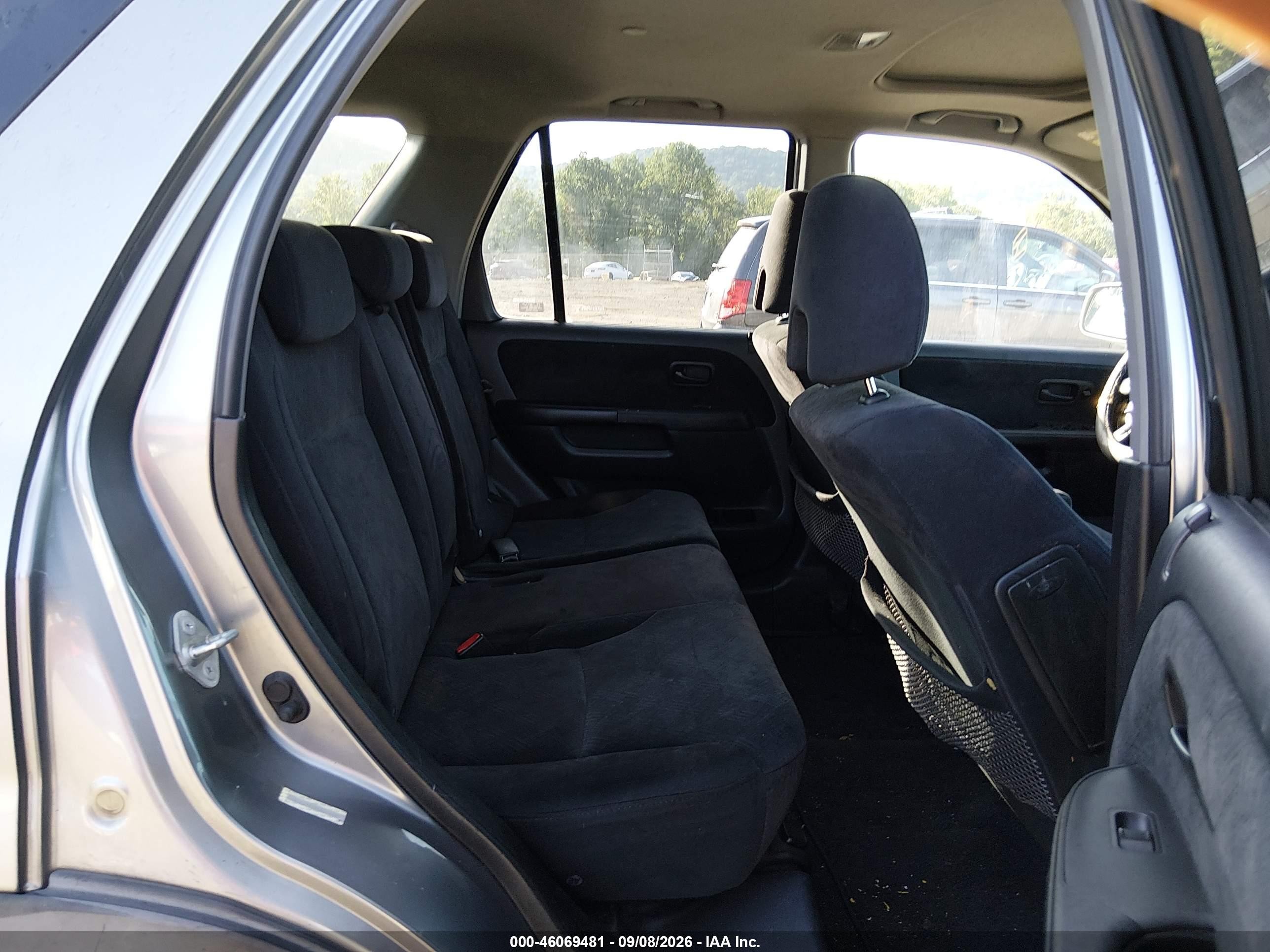 2006 Honda Cr-v Ex Gray vin: JHLRD788X6C034665