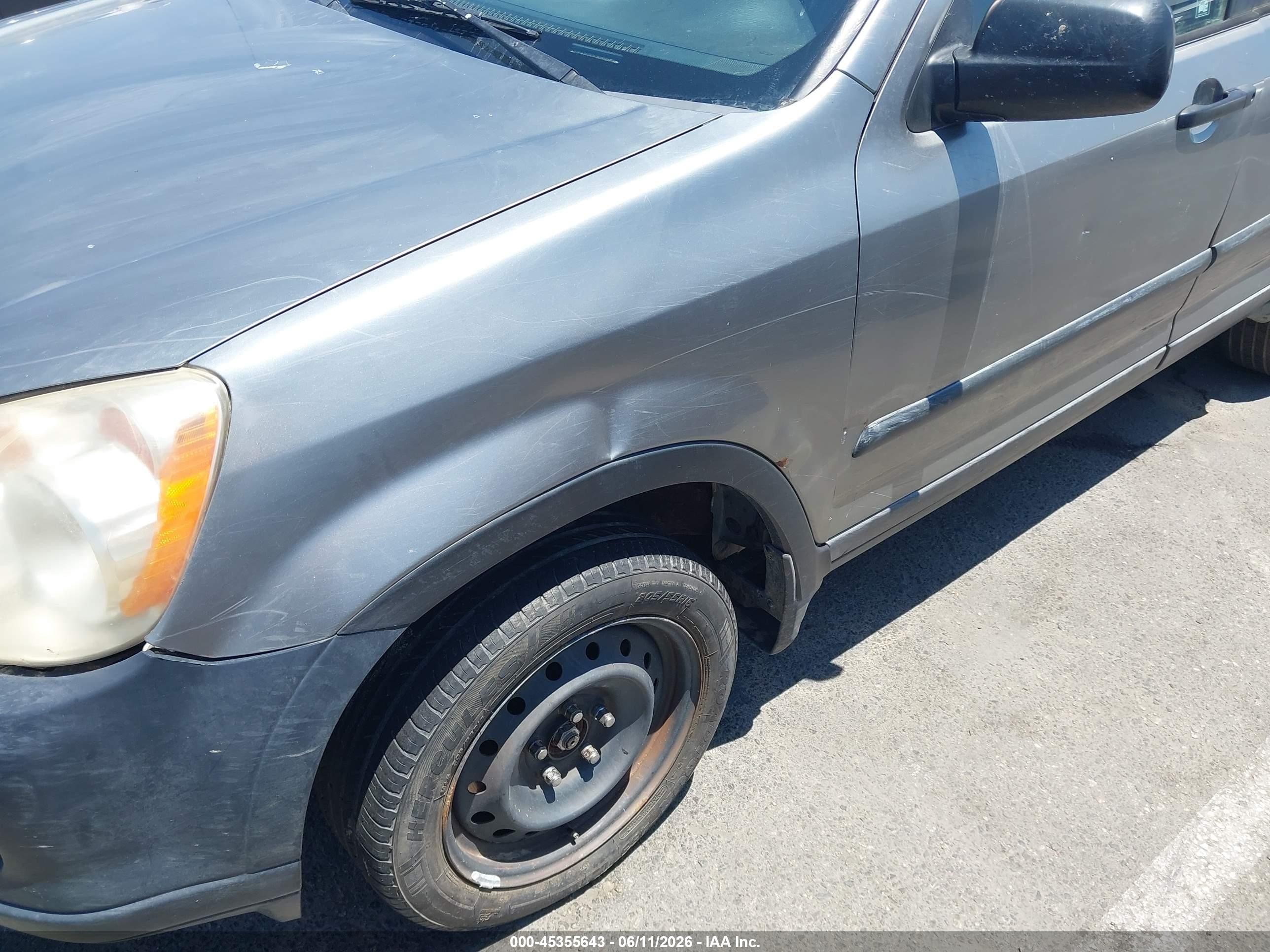 2006 Honda Cr-v Ex Gray vin: JHLRD788X6C045360
