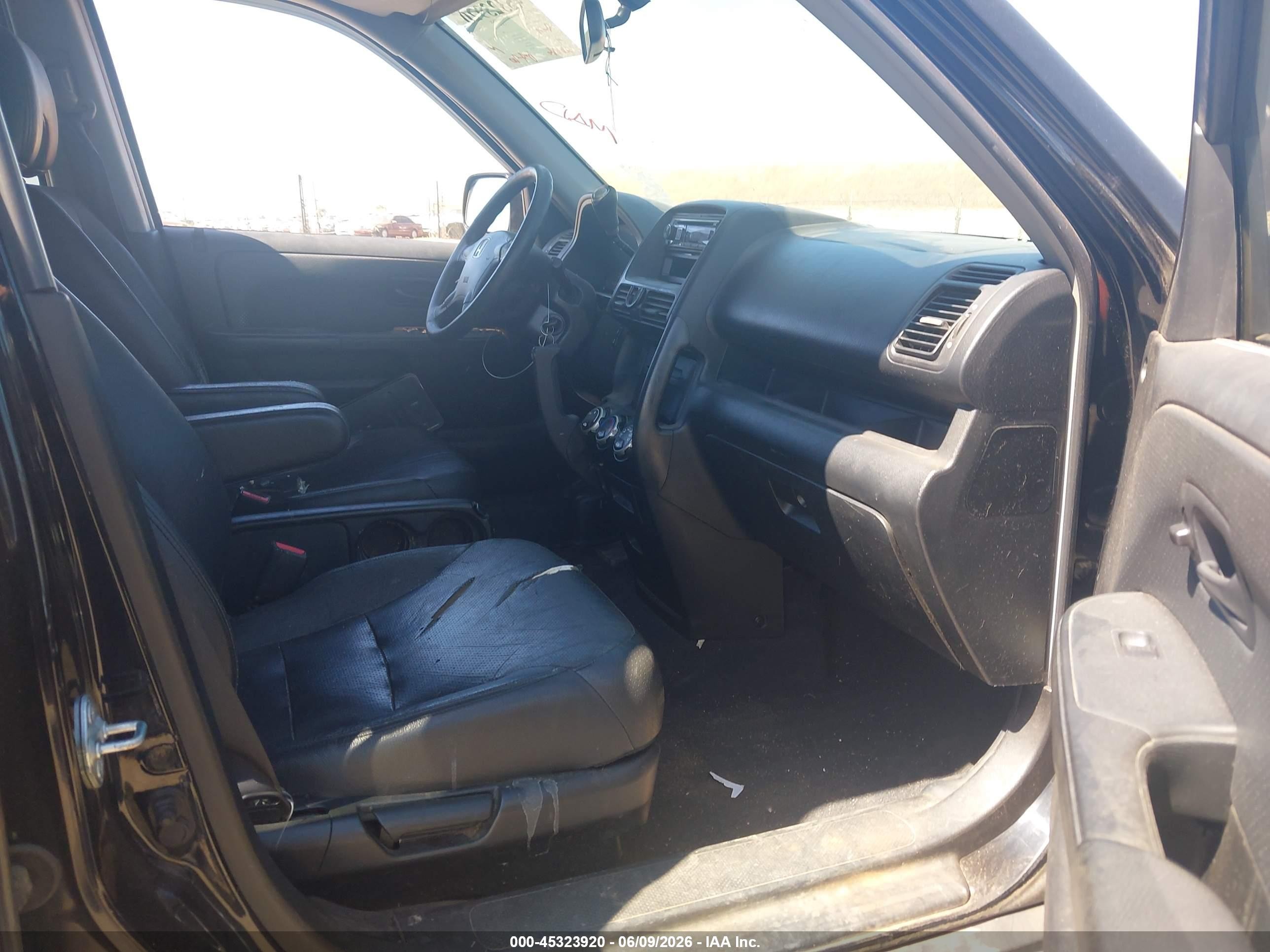 2005 Honda Cr-v Se Черный vin: JHLRD78905C024458
