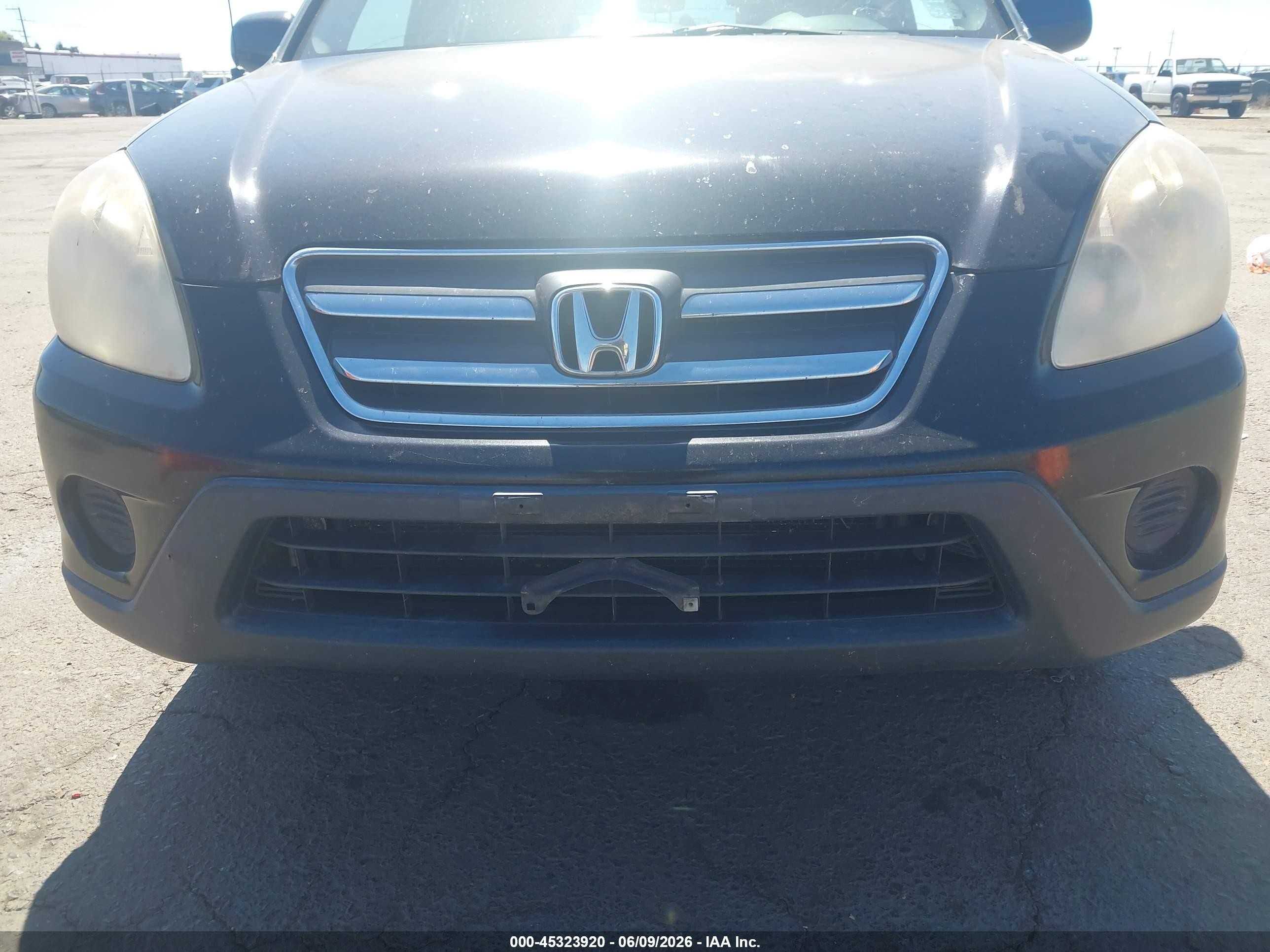 2005 Honda Cr-v Se Черный vin: JHLRD78905C024458