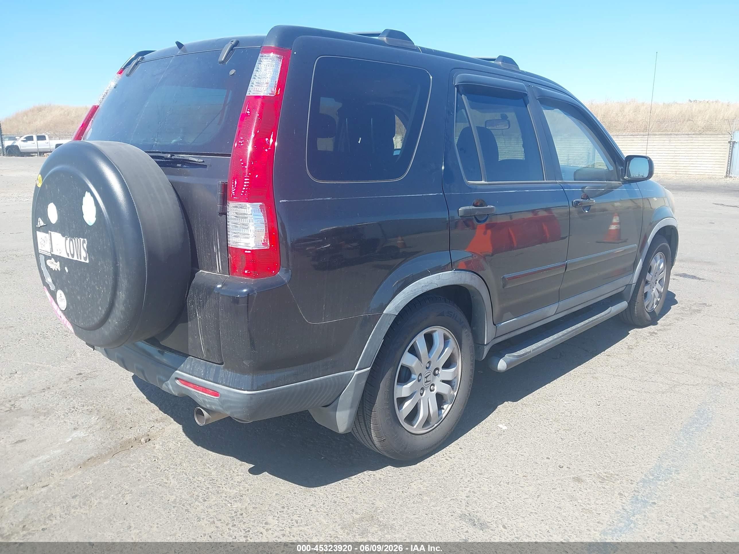 2005 Honda Cr-v Se Черный vin: JHLRD78905C024458