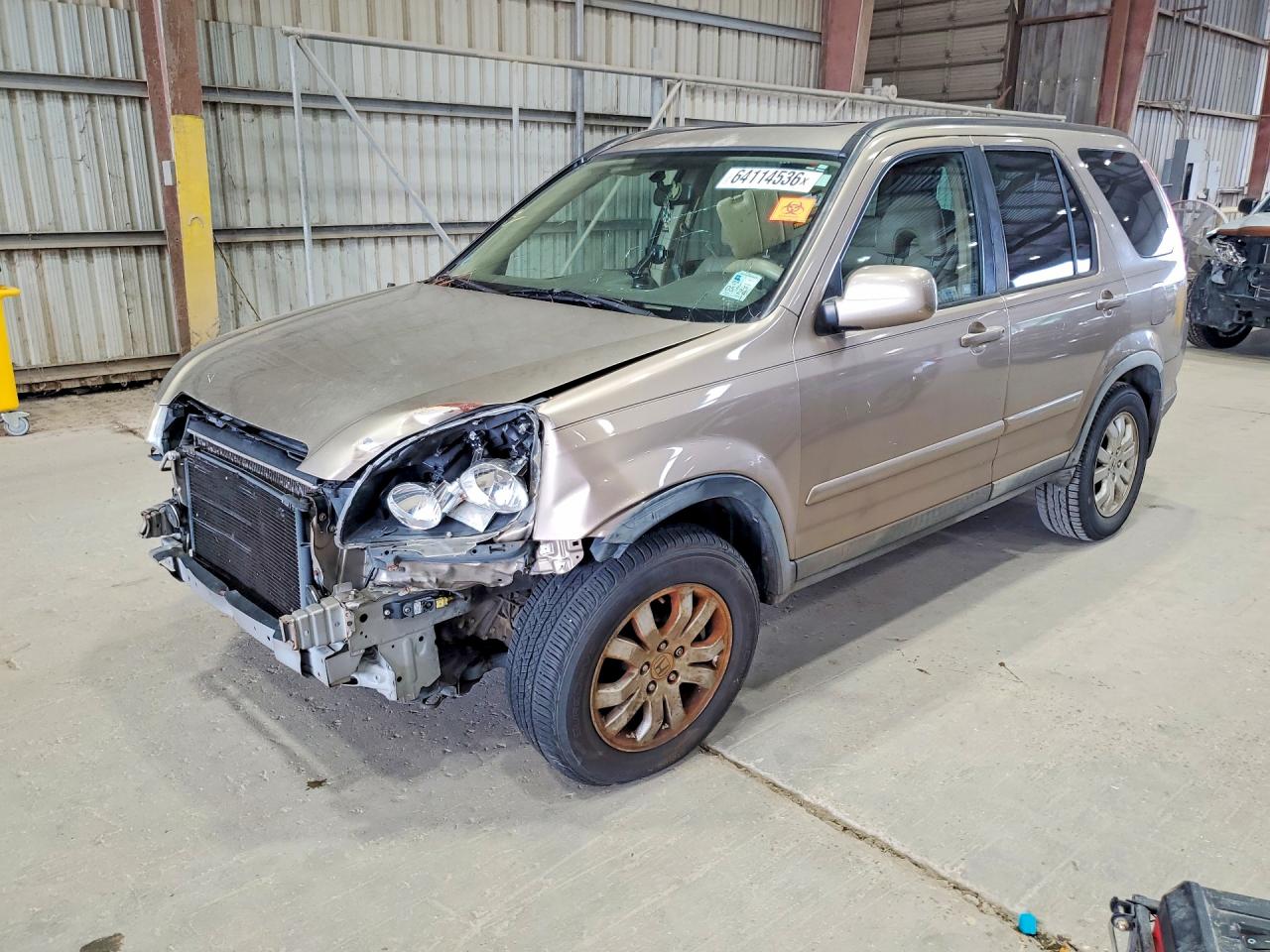 2006 Honda Cr-v Se Beige vin: JHLRD78906C020007