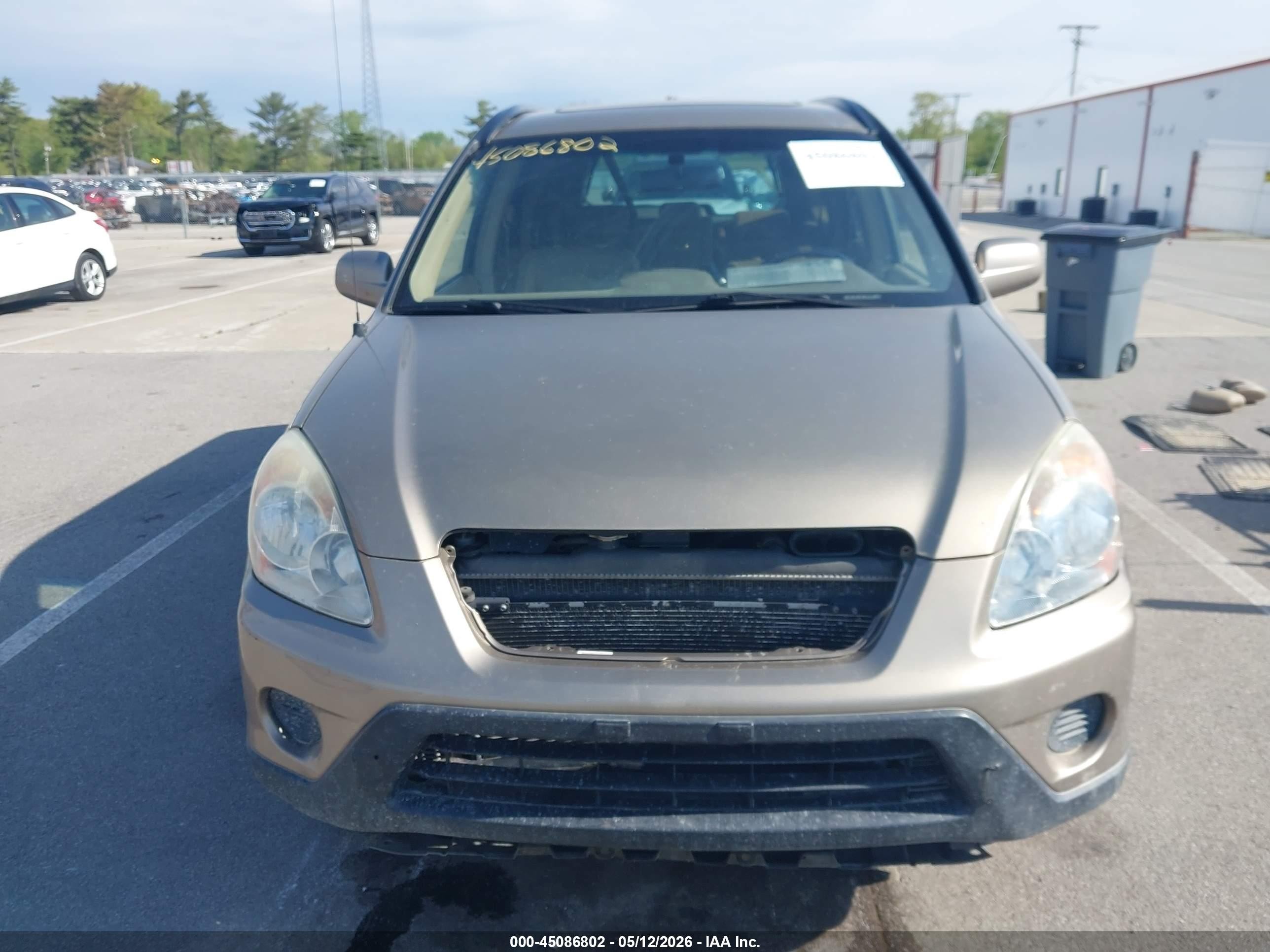 2006 Honda Cr-v Se Желто-коричневый vin: JHLRD78906C050138
