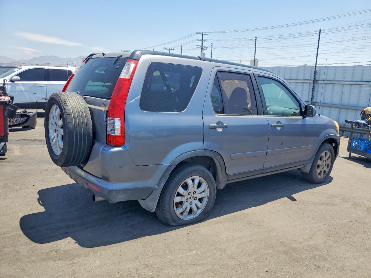 2005 Honda Cr-v Se Серый vin: JHLRD78915C022525