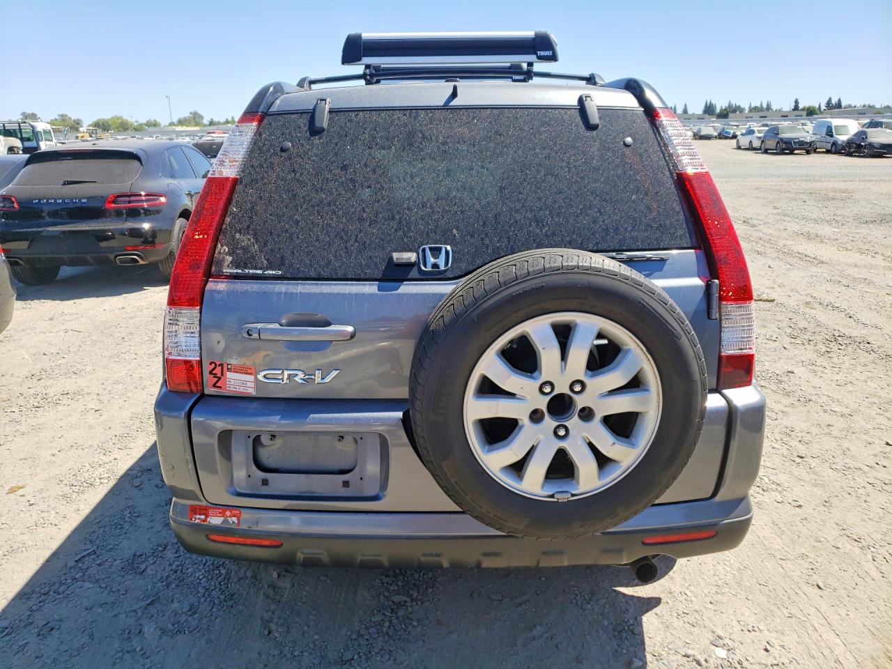 2006 Honda Cr-v Se Серый vin: JHLRD78916C015415