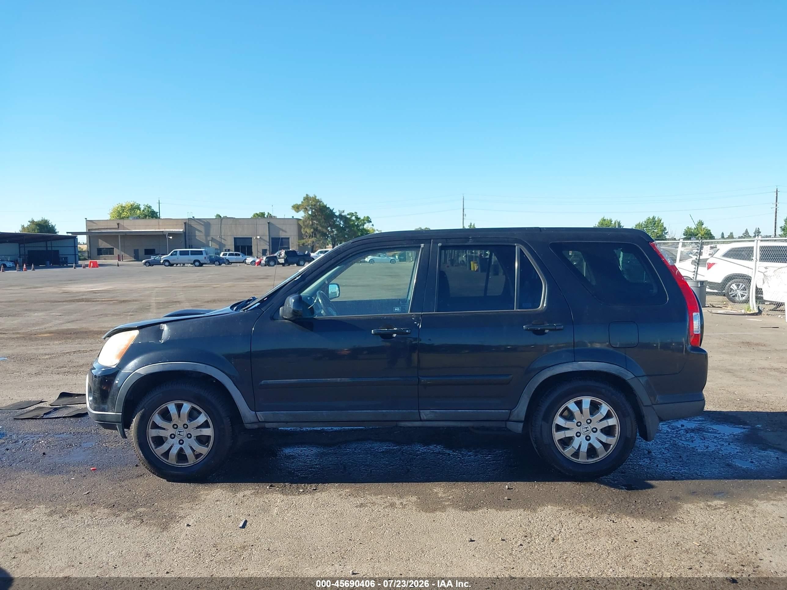 2006 Honda Cr-v Se Black vin: JHLRD78936C012760