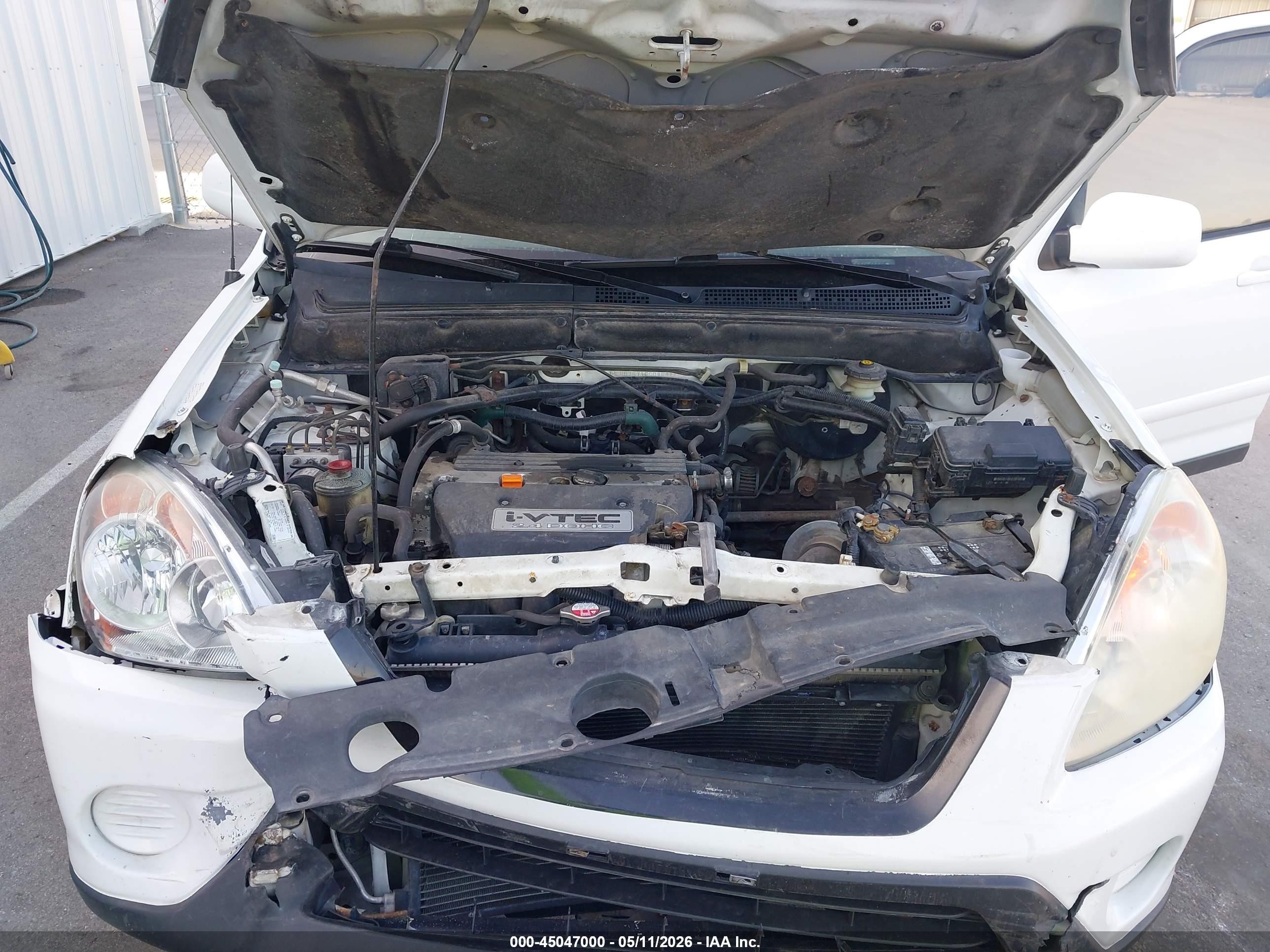 2006 Honda Cr-v Se White vin: JHLRD78946C048411