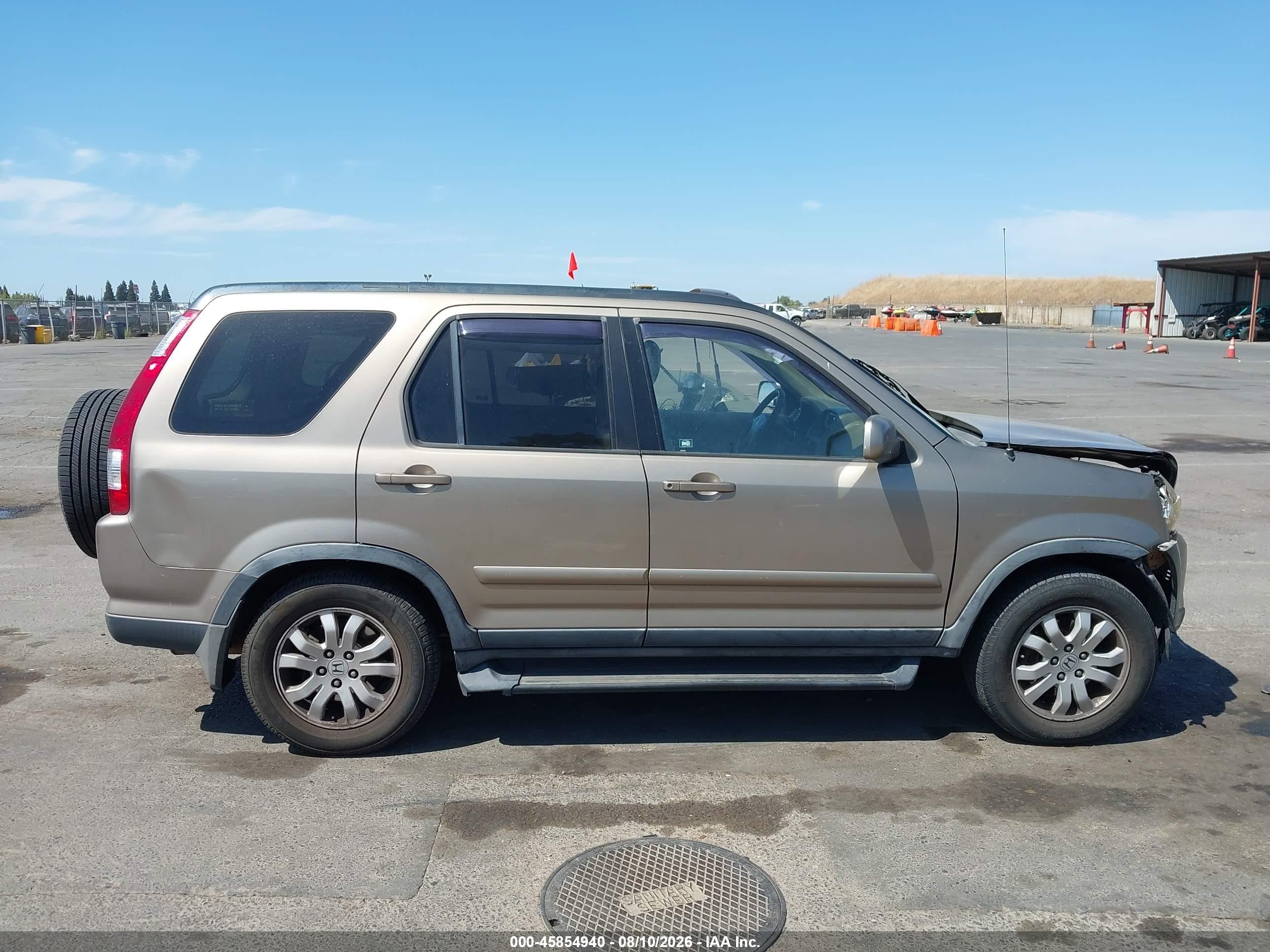 2006 Honda Cr-v Se Gold vin: JHLRD78946C050269