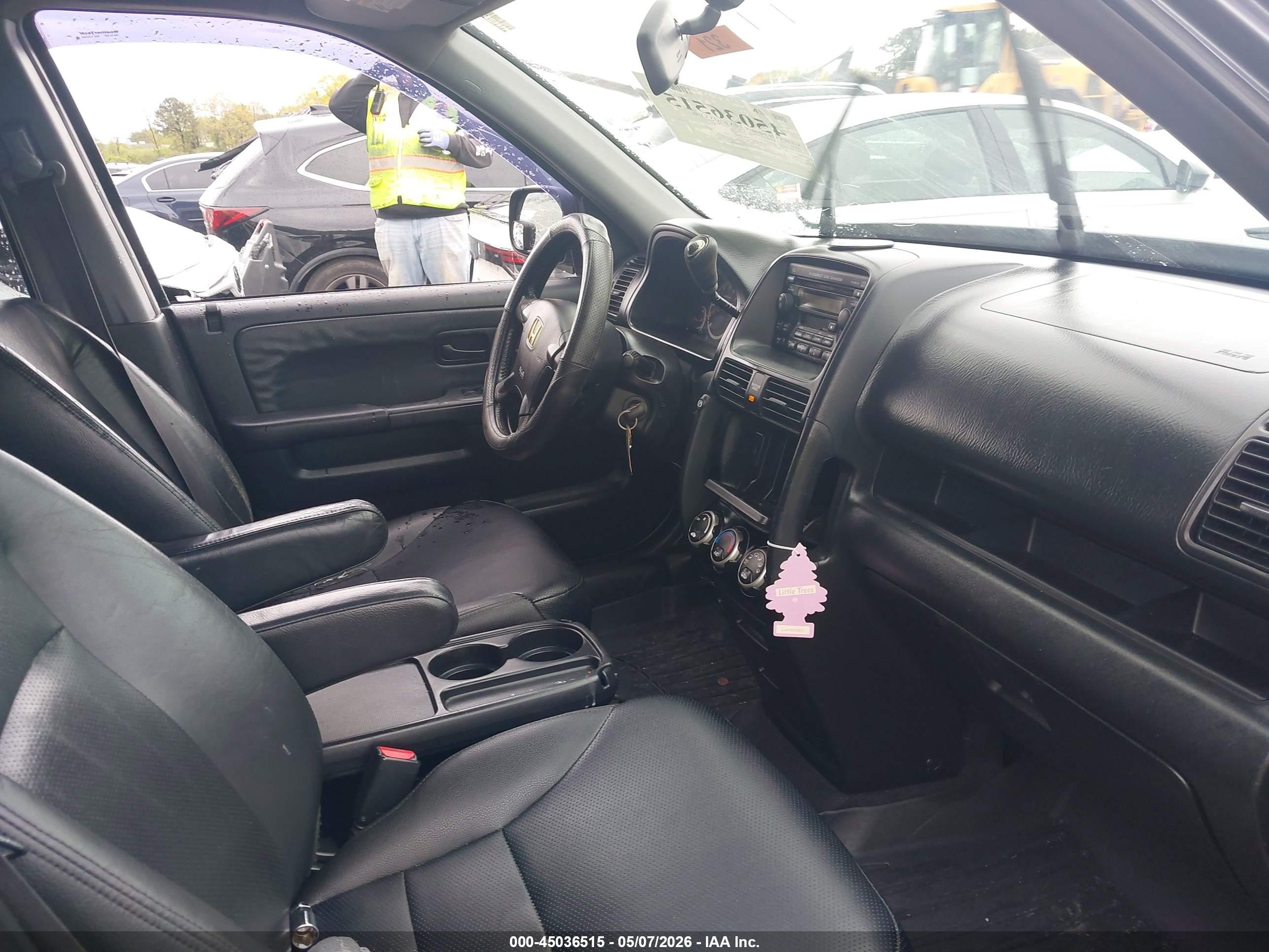 2005 Honda Cr-v Se Gray vin: JHLRD78955C012287
