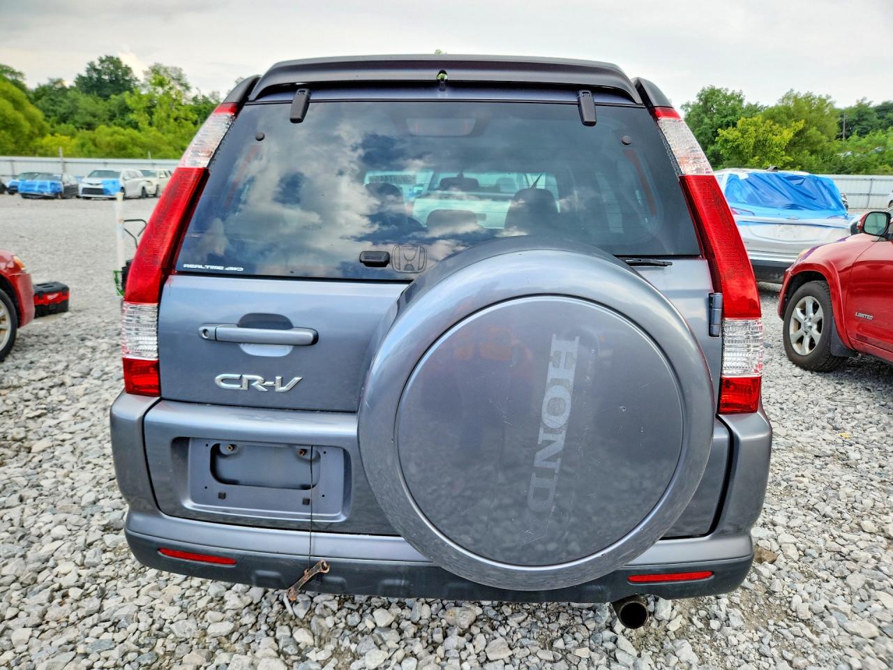 2005 Honda Cr-v Se Gray vin: JHLRD78955C032331