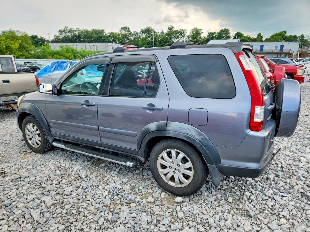 2005 Honda Cr-v Se Gray vin: JHLRD78955C032331