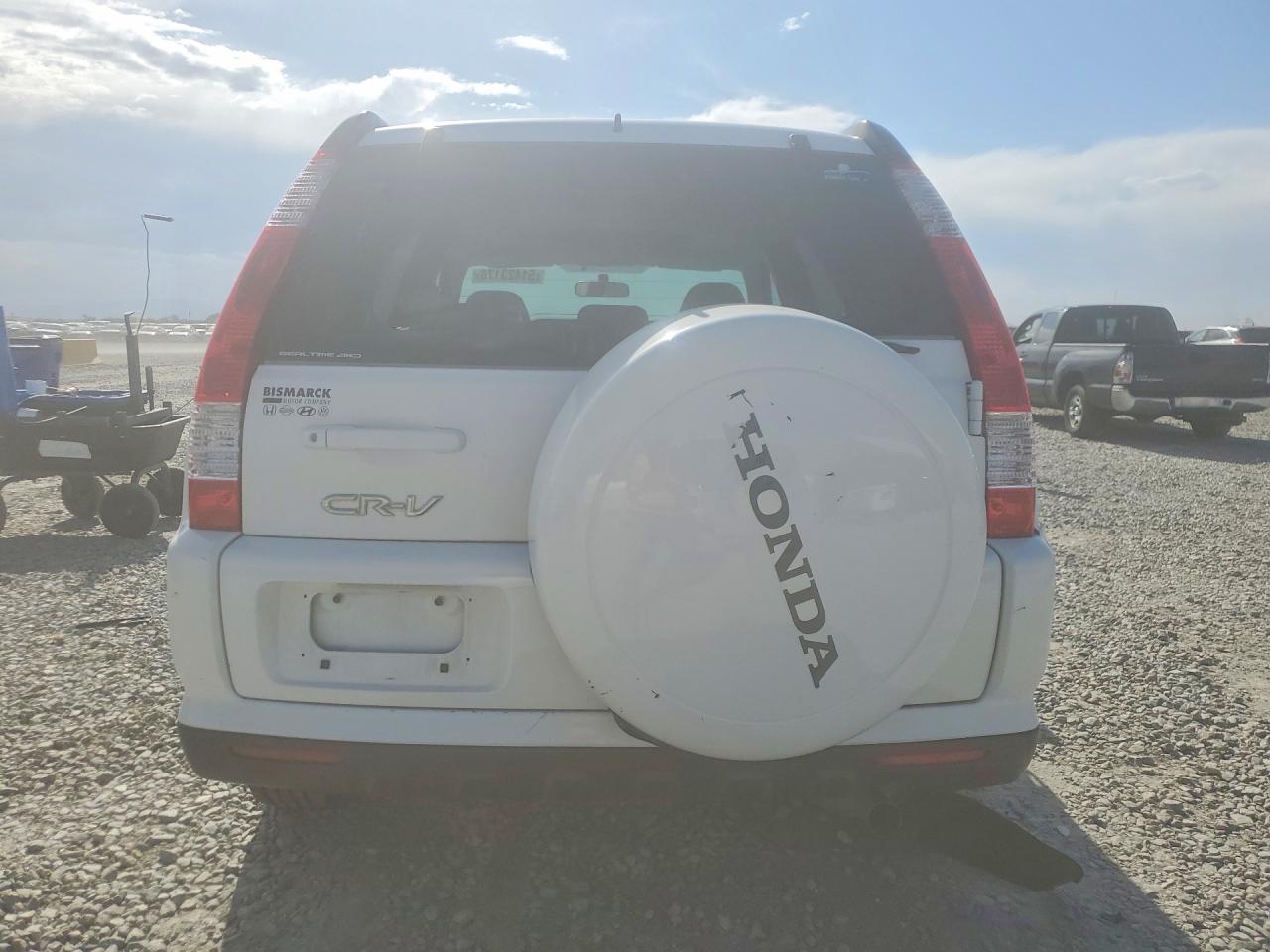 2006 Honda Cr-v Se White vin: JHLRD78956C060969