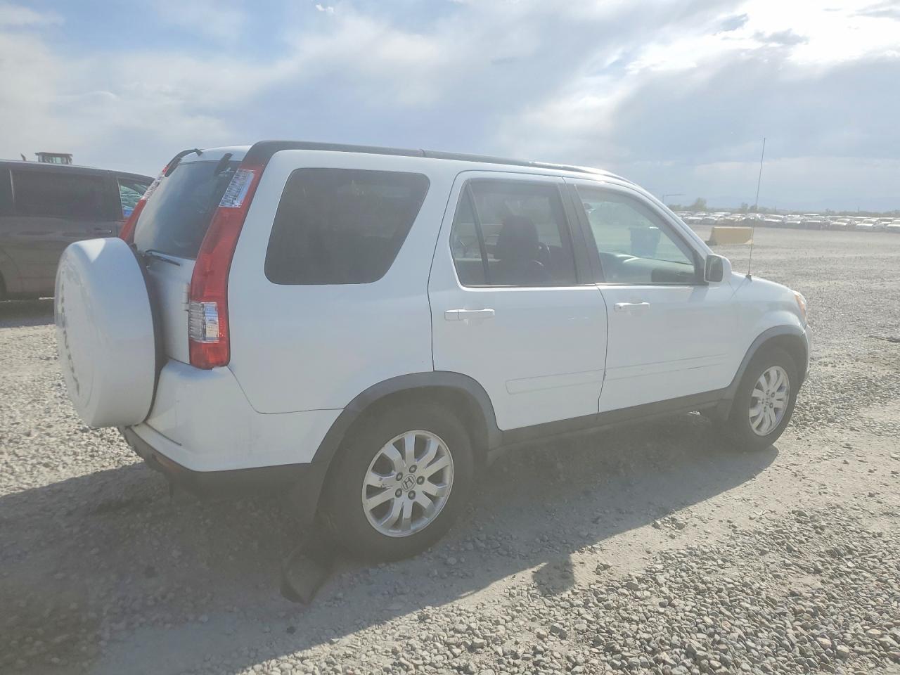 2006 Honda Cr-v Se White vin: JHLRD78956C060969