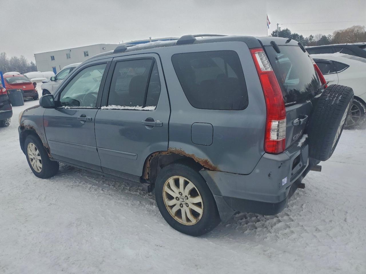 2006 Honda Cr-v Se Gray vin: JHLRD78956C802416