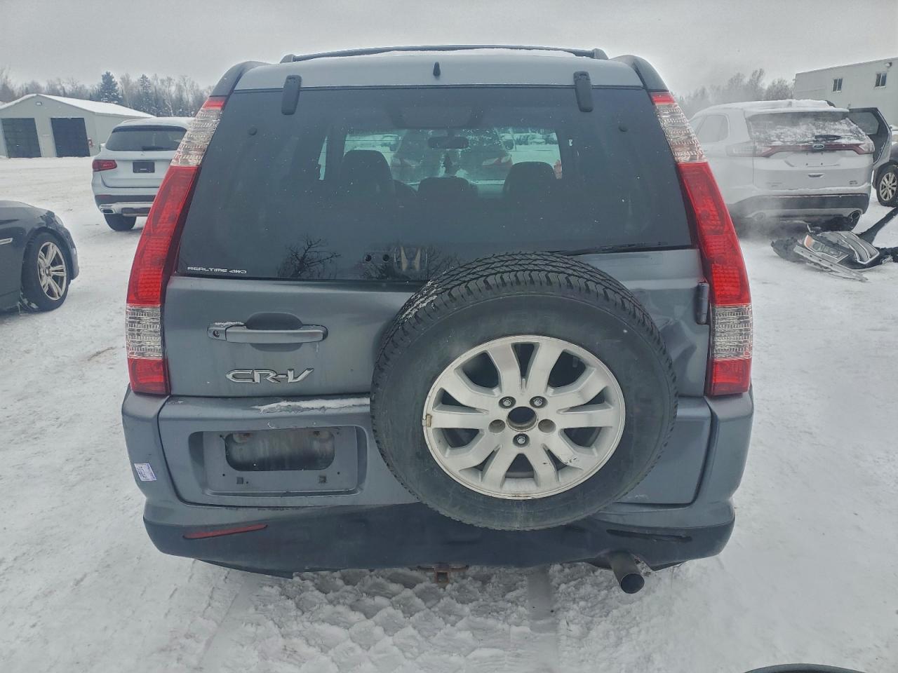 2006 Honda Cr-v Se Gray vin: JHLRD78956C802416