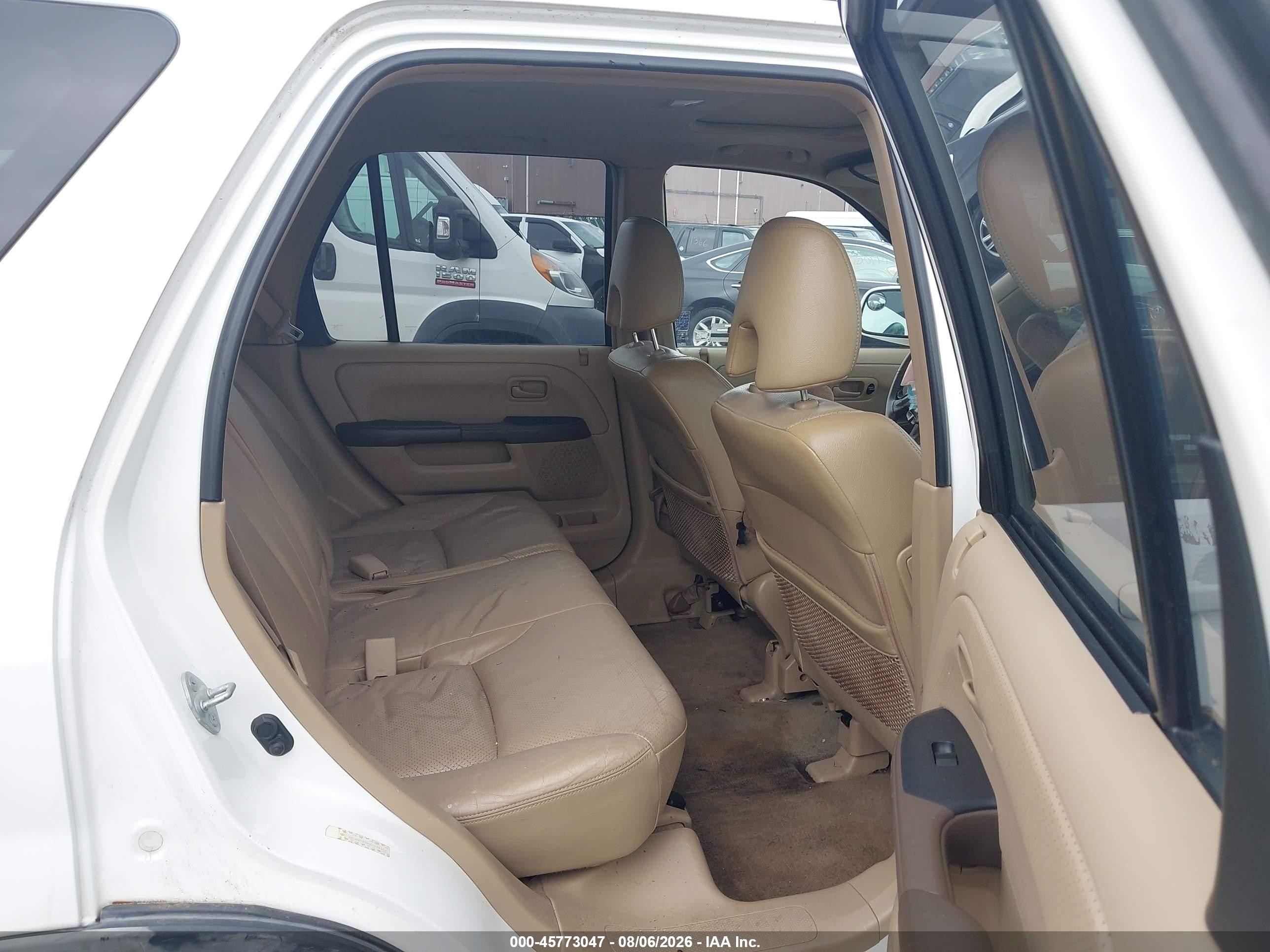 2005 Honda Cr-v Se White vin: JHLRD78965C024352