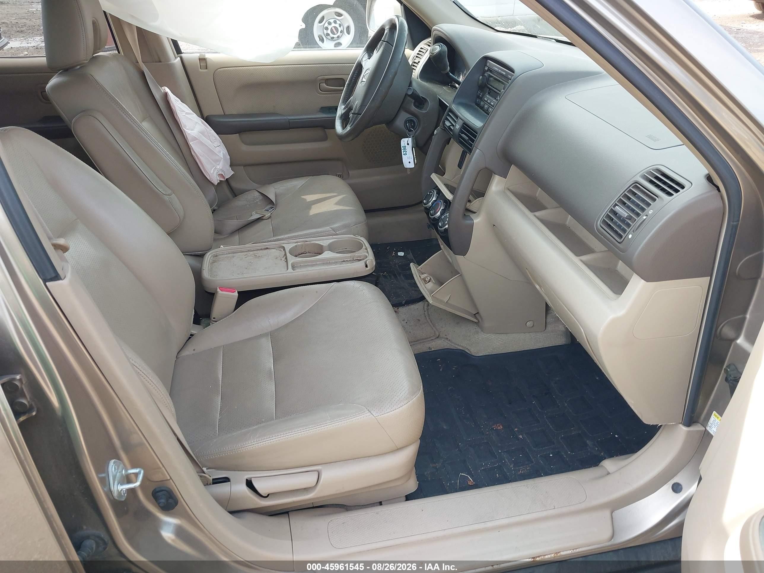2005 Honda Cr-v Se Gold vin: JHLRD78975C017054