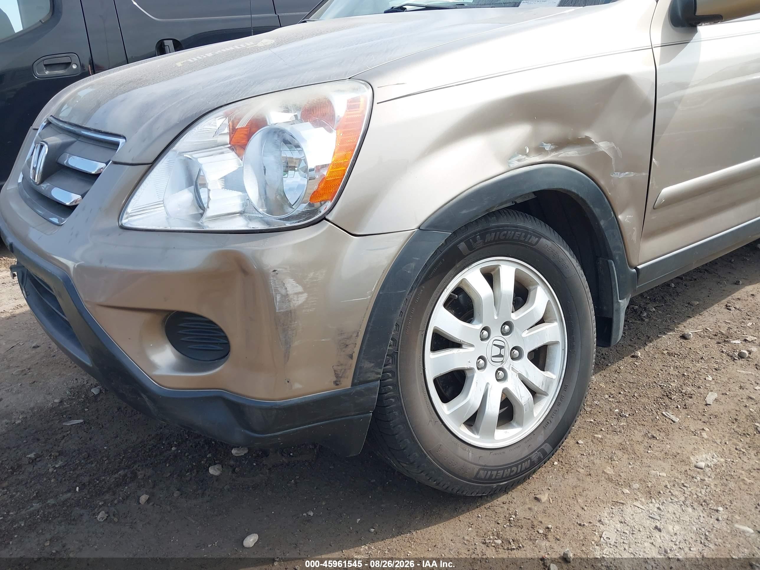 2005 Honda Cr-v Se Gold vin: JHLRD78975C017054