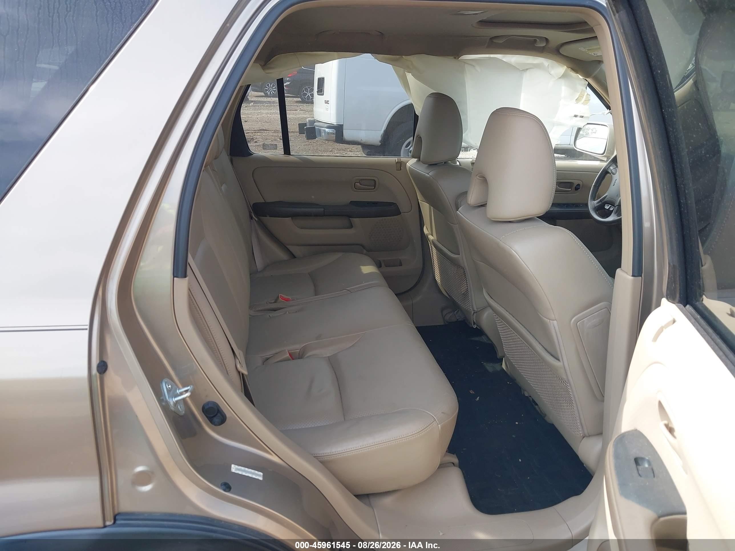 2005 Honda Cr-v Se Gold vin: JHLRD78975C017054