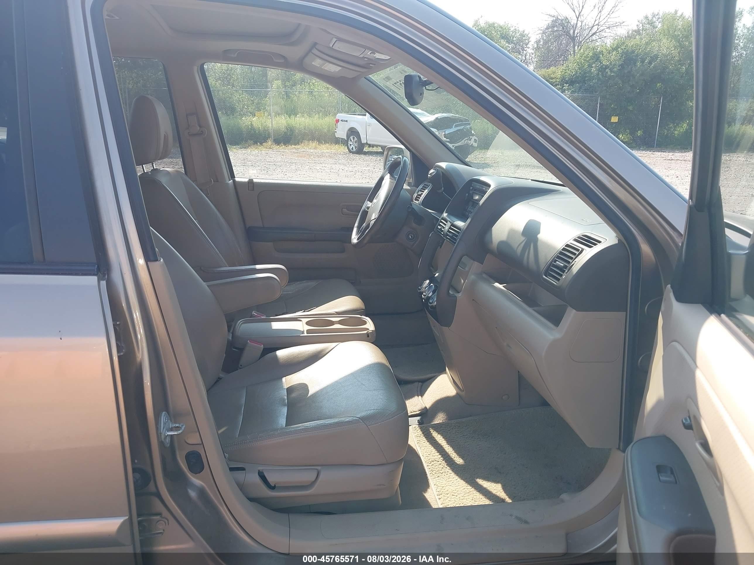 2006 Honda Cr-v Se Gold vin: JHLRD78976C013054