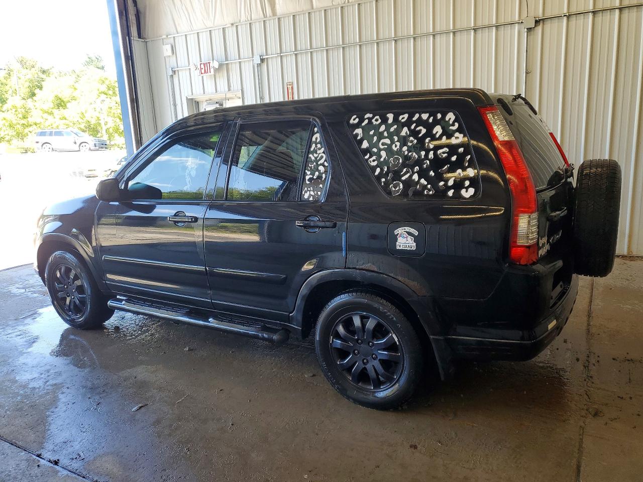 2005 Honda Cr-v Se Black vin: JHLRD78985C011554