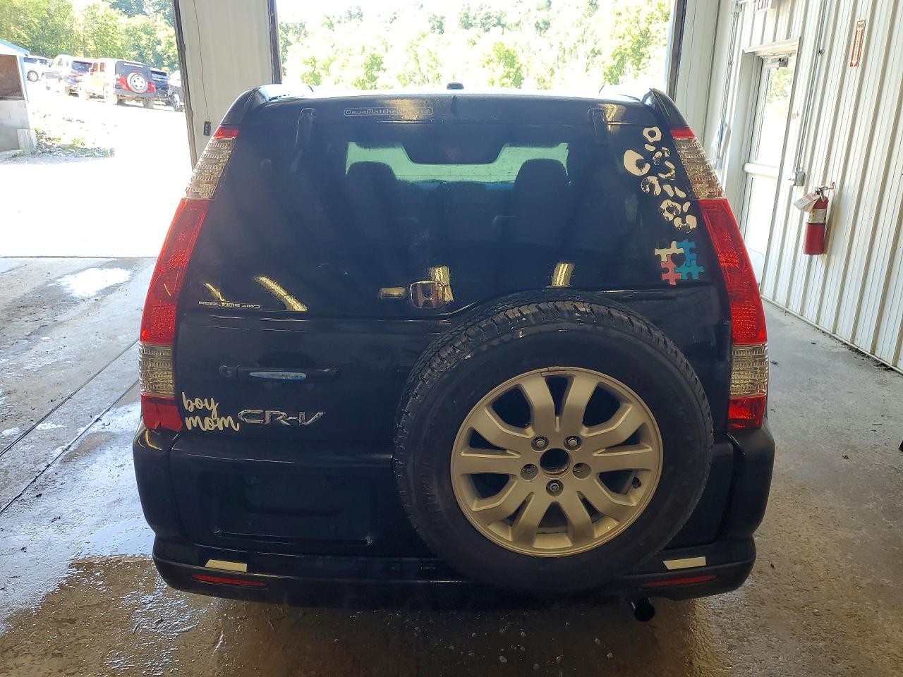 2005 Honda Cr-v Se Black vin: JHLRD78985C011554