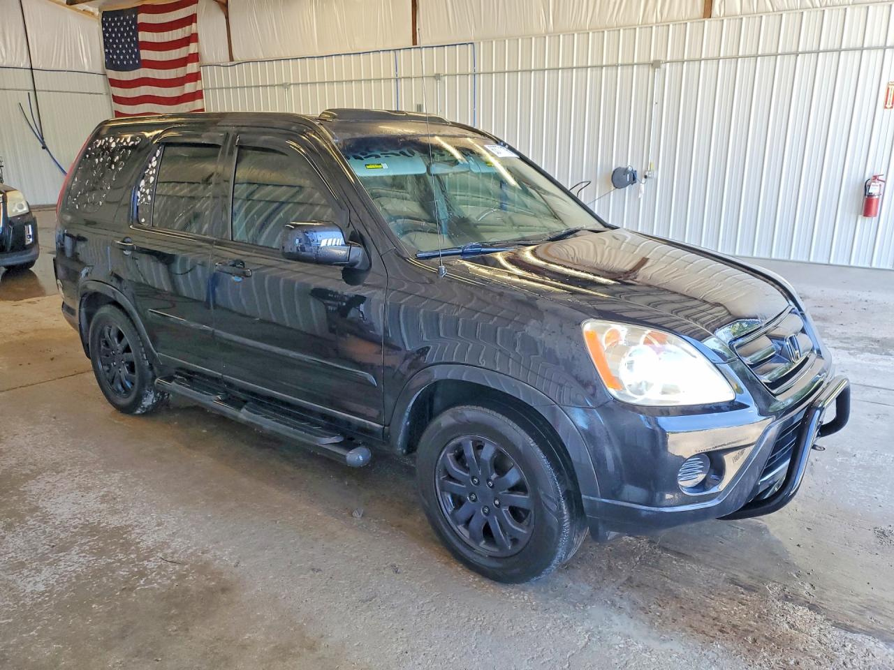 2005 Honda Cr-v Se Black vin: JHLRD78985C011554