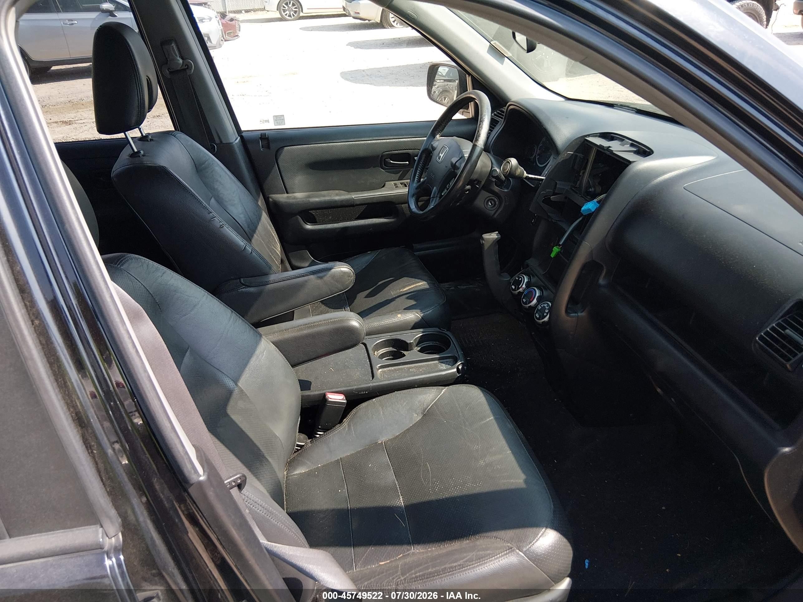 2005 Honda Cr-v Se Черный vin: JHLRD78985C044764